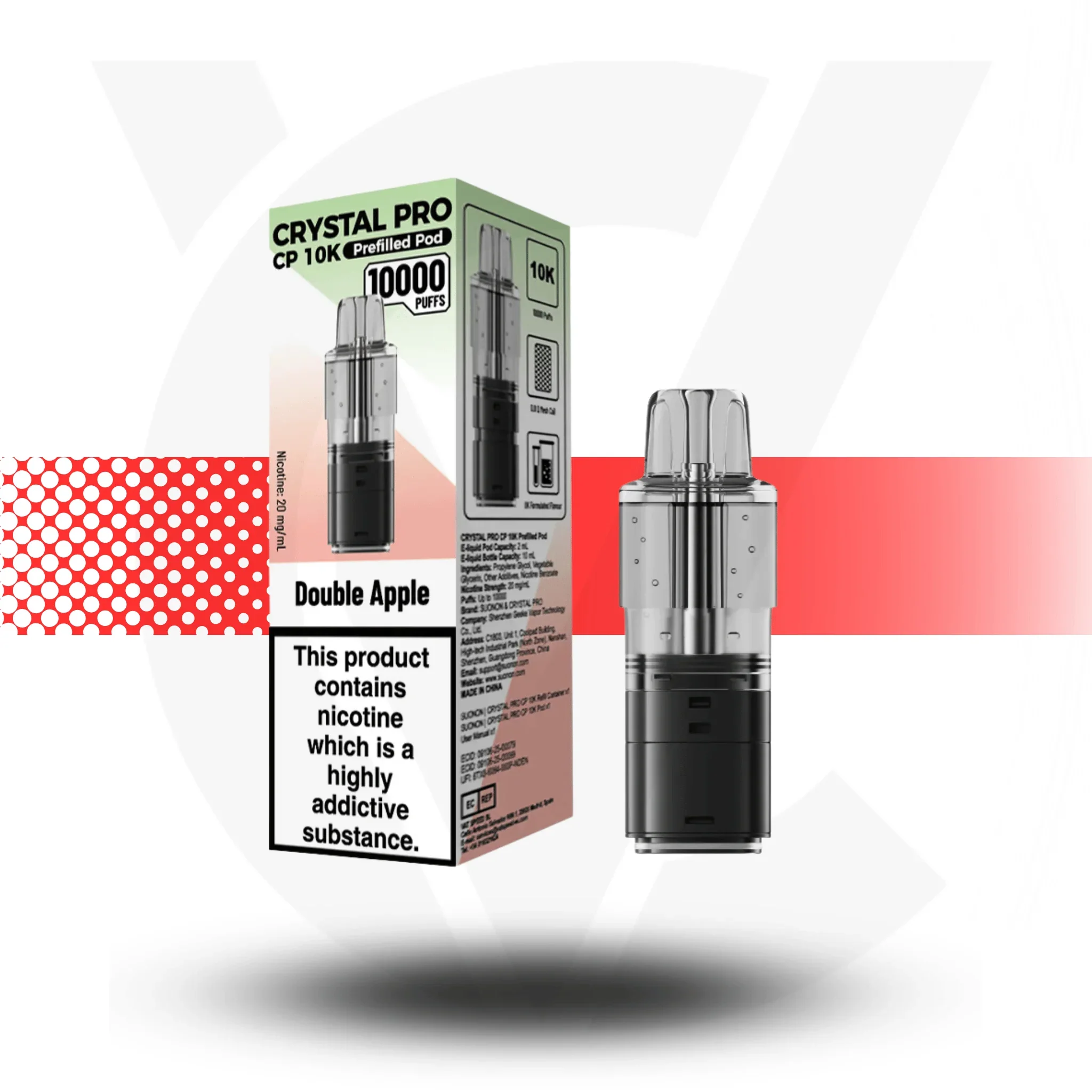 Crystal Pro CP 10K Replacement Prefilled Pods - Image 10