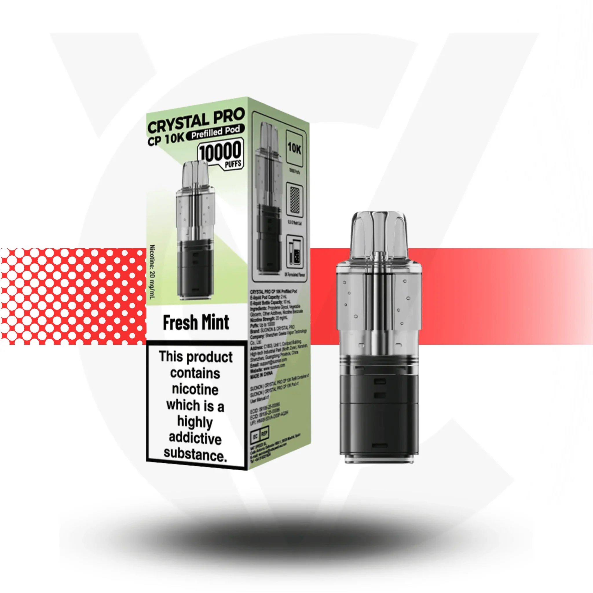 Crystal Pro CP 10K Replacement Prefilled Pods - Image 11