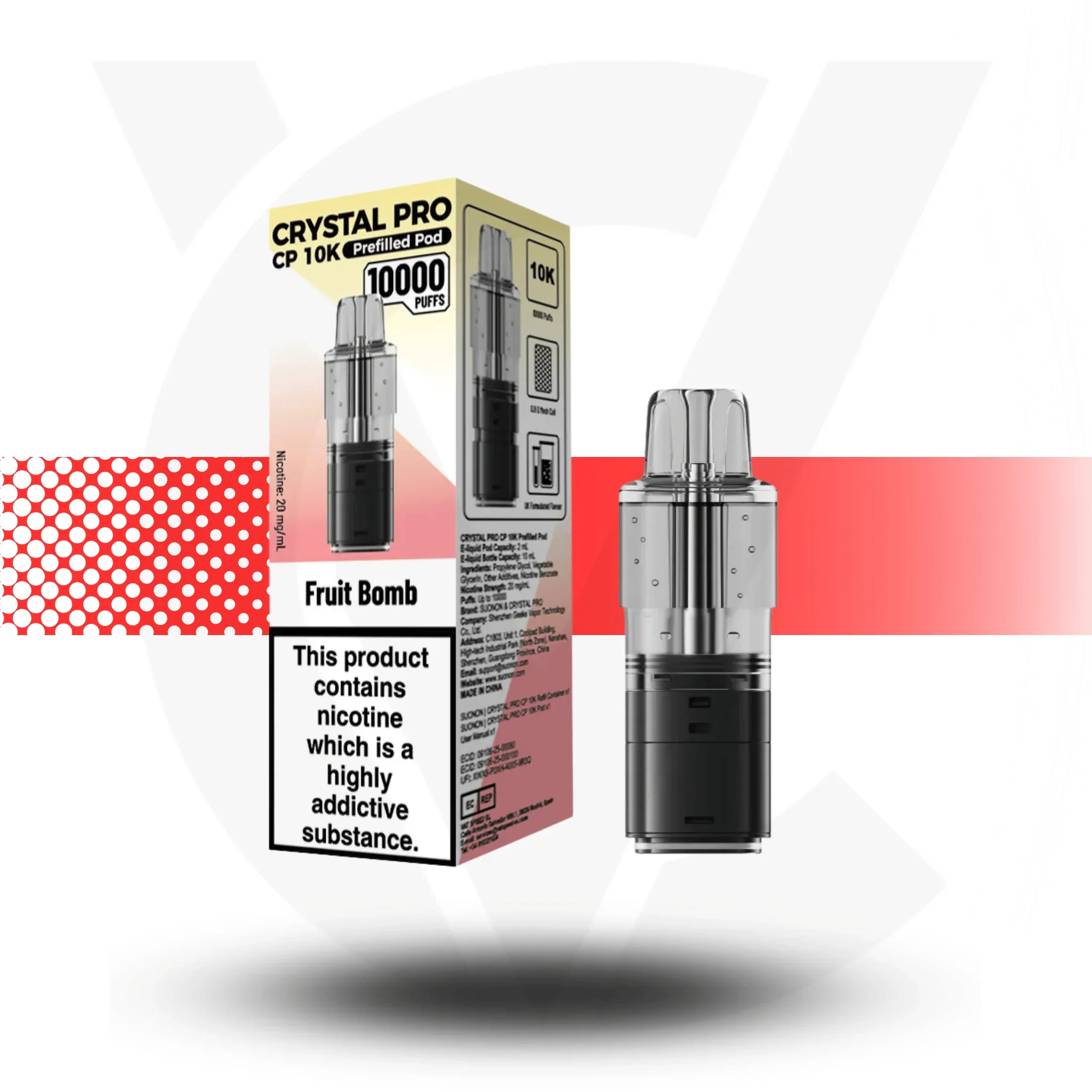 Crystal Pro CP 10K Replacement Prefilled Pods - Image 12