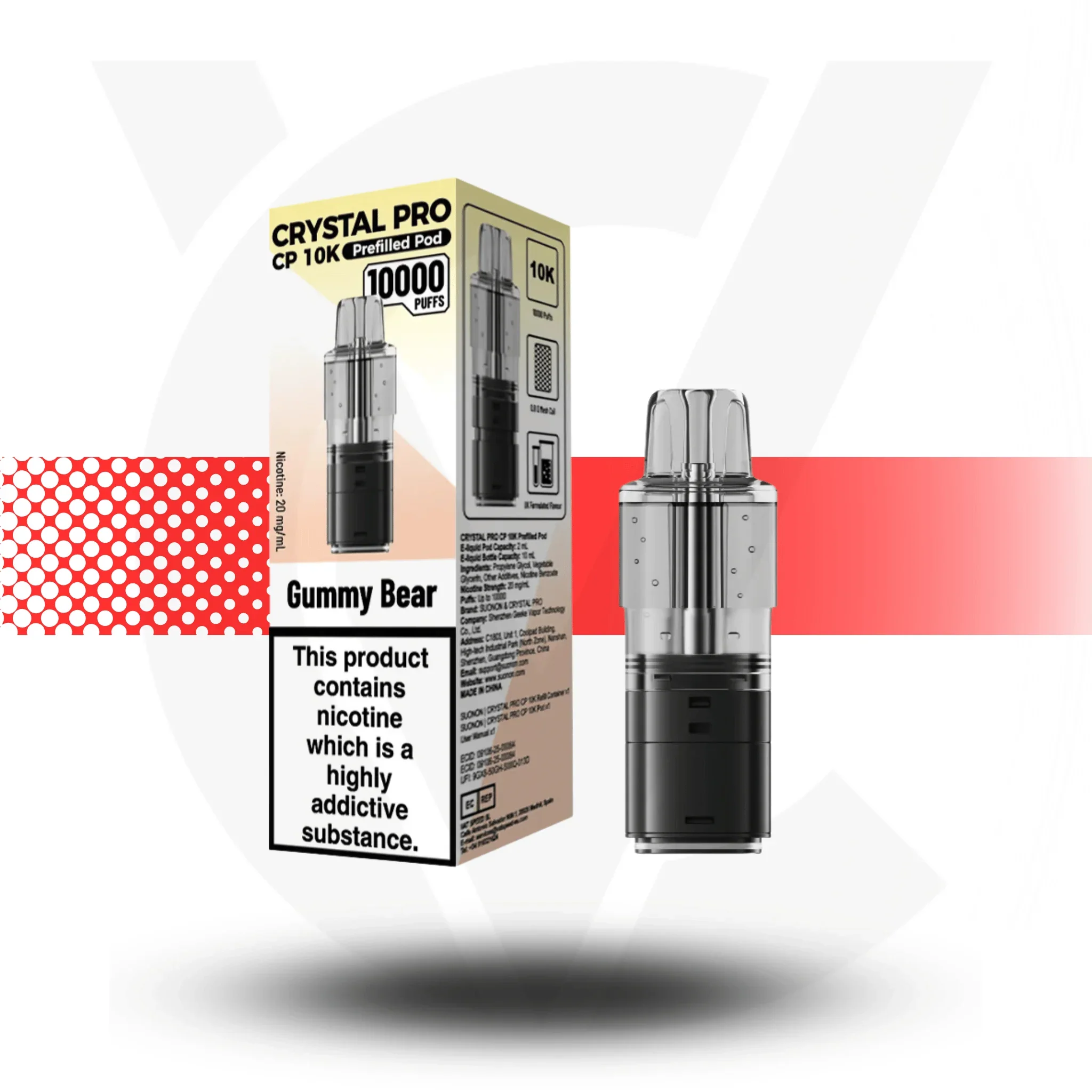 Crystal Pro CP 10K Replacement Prefilled Pods - Image 13