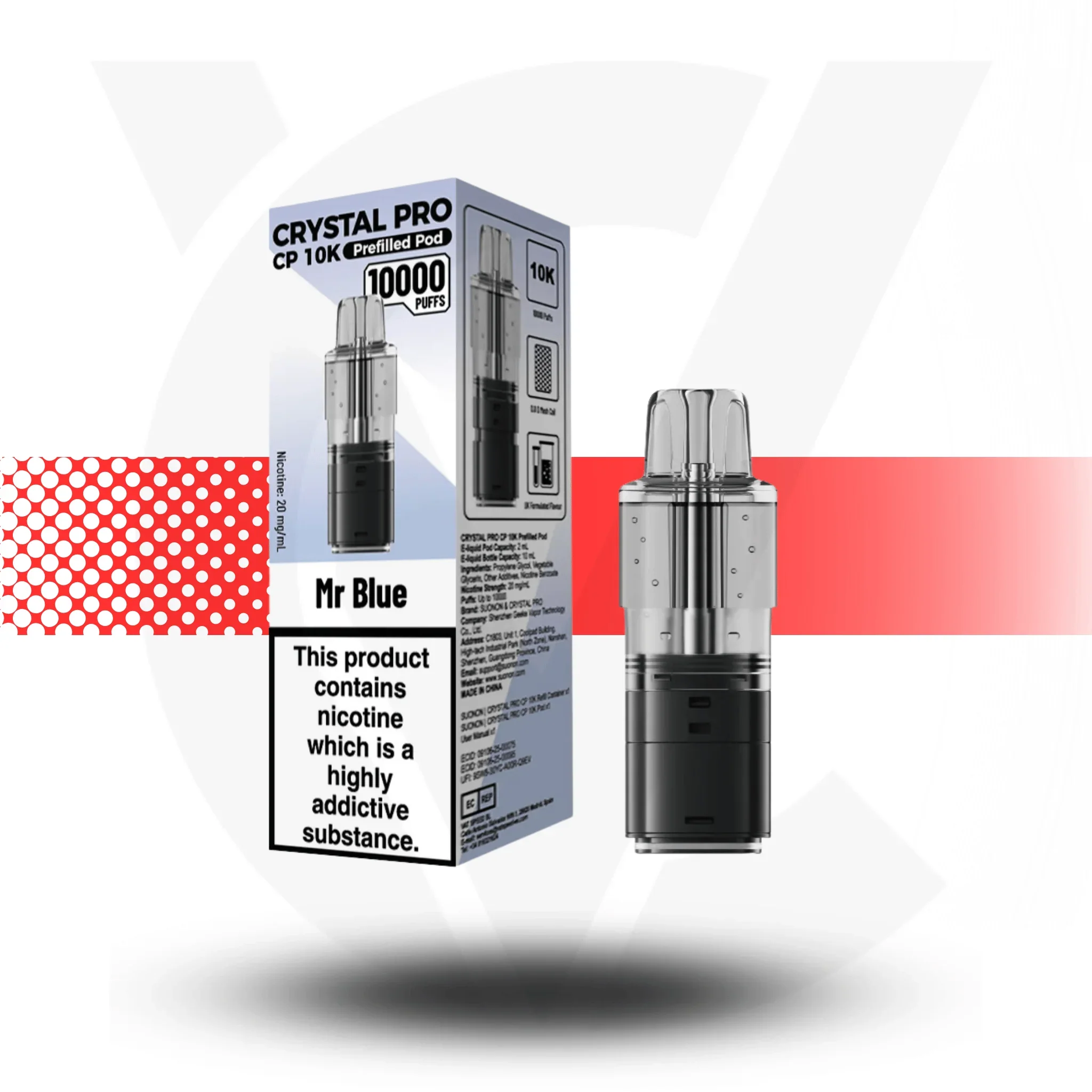 Crystal Pro CP 10K Replacement Prefilled Pods - Image 18