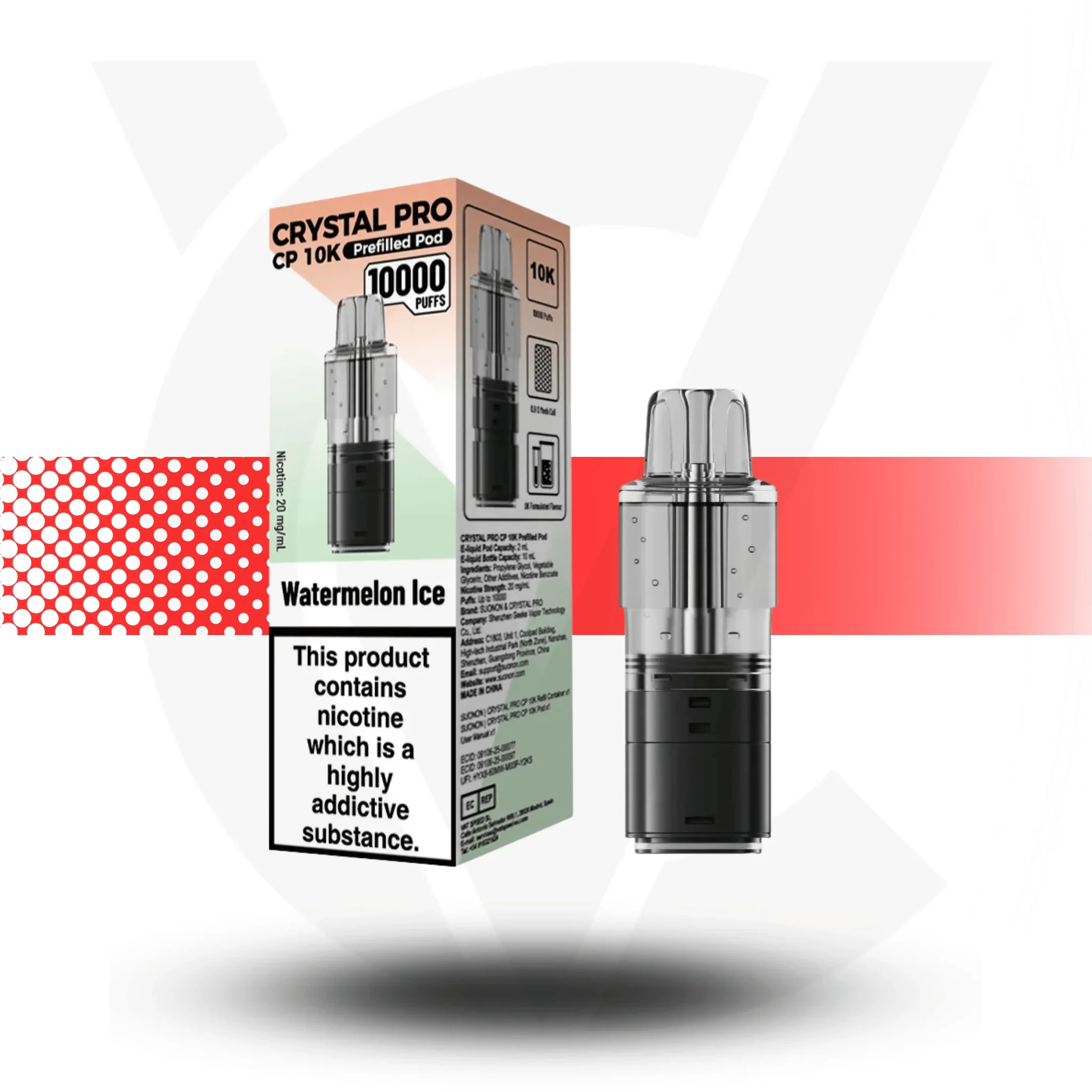 Crystal Pro CP 10K Replacement Prefilled Pods - Image 20