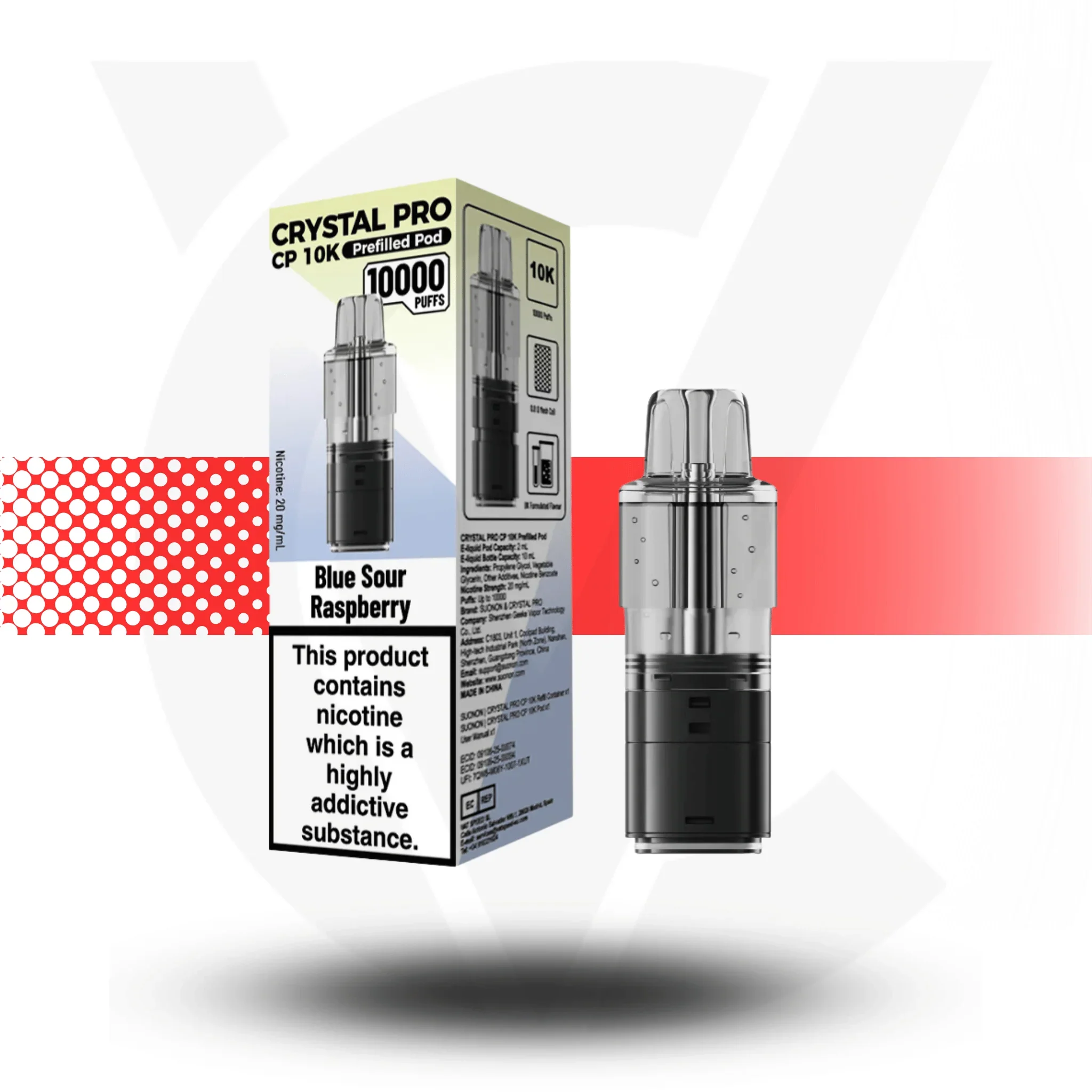 Crystal Pro CP 10K Replacement Prefilled Pods - Image 4