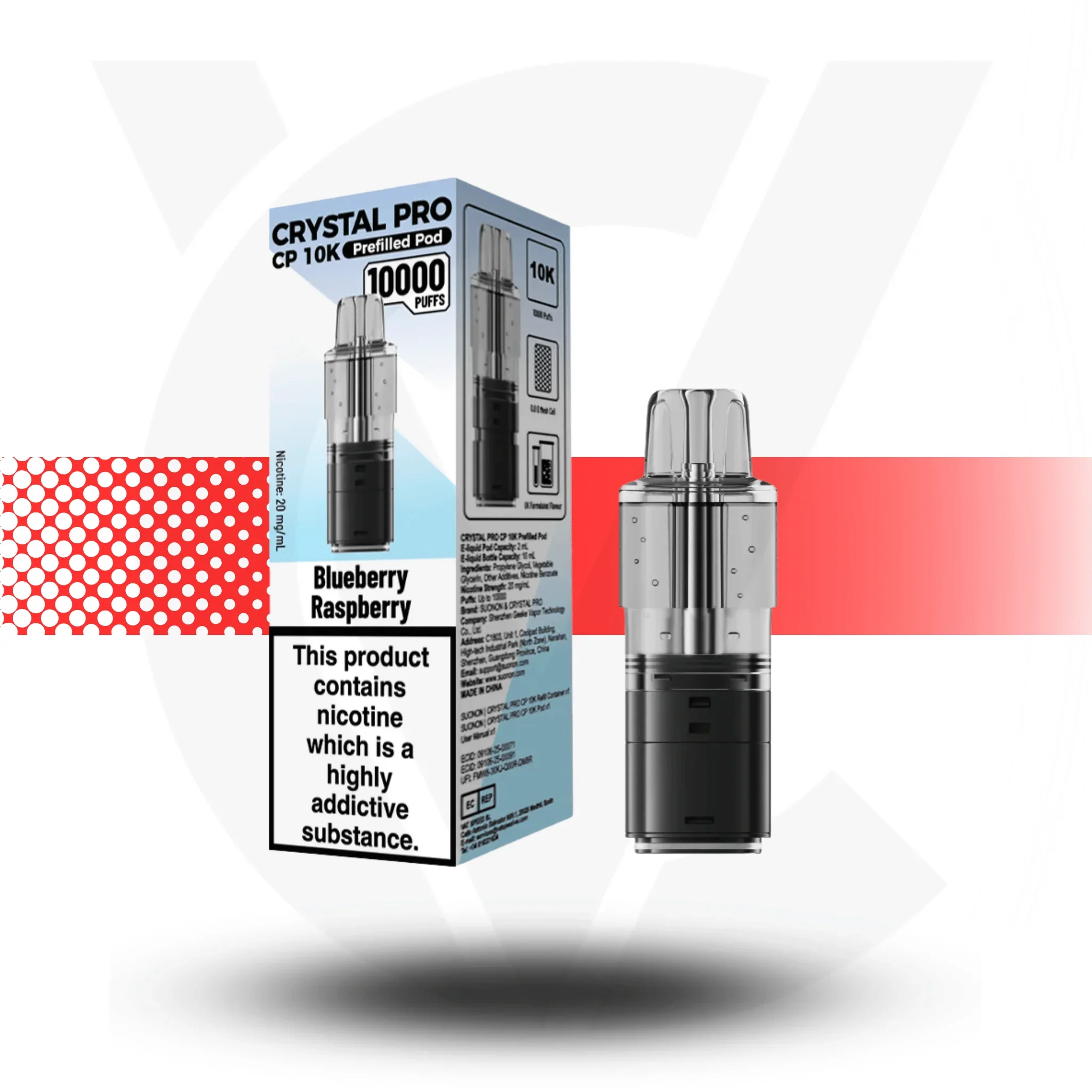 Crystal Pro CP 10K Replacement Prefilled Pods - Image 5