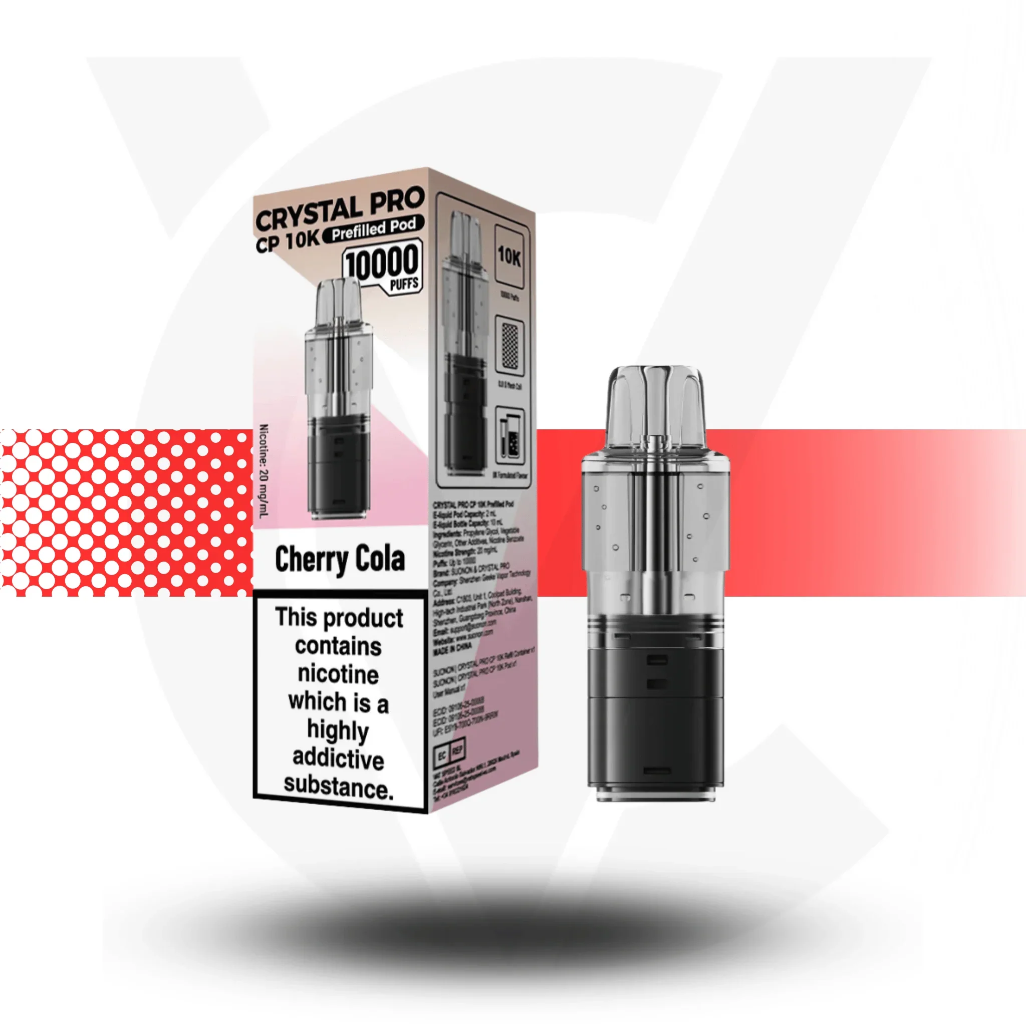 Crystal Pro CP 10K Replacement Prefilled Pods - Image 7