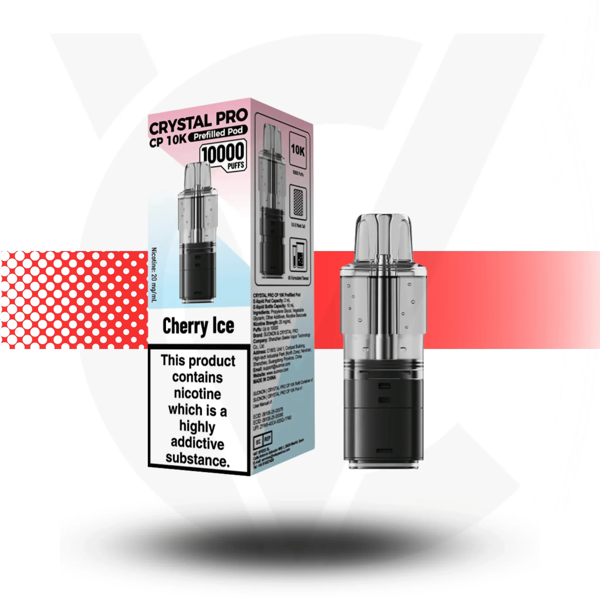 Crystal Pro CP 10K Replacement Prefilled Pods - Image 8