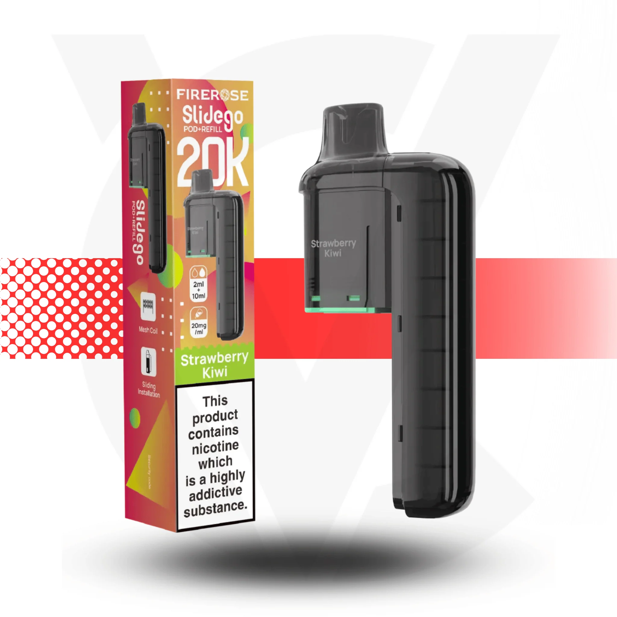 Firerose Slidego 20K Puffs Prefilled Pods by Elux - Image 17