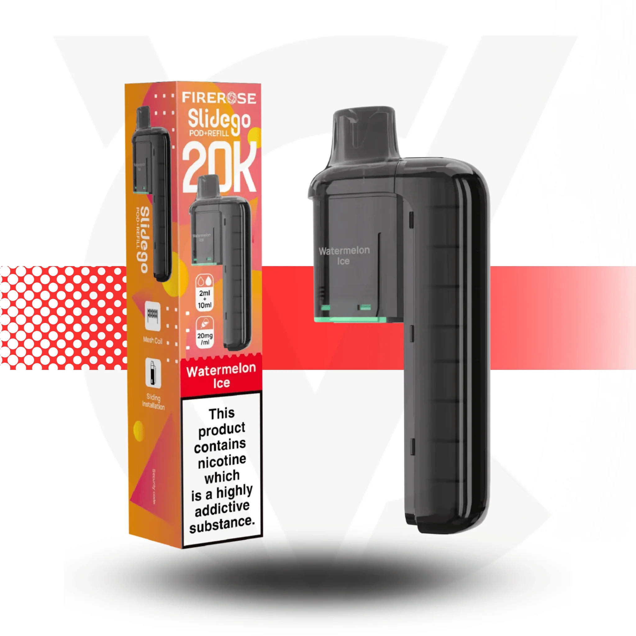 Firerose Slidego 20K Puffs Prefilled Pods by Elux - Image 19