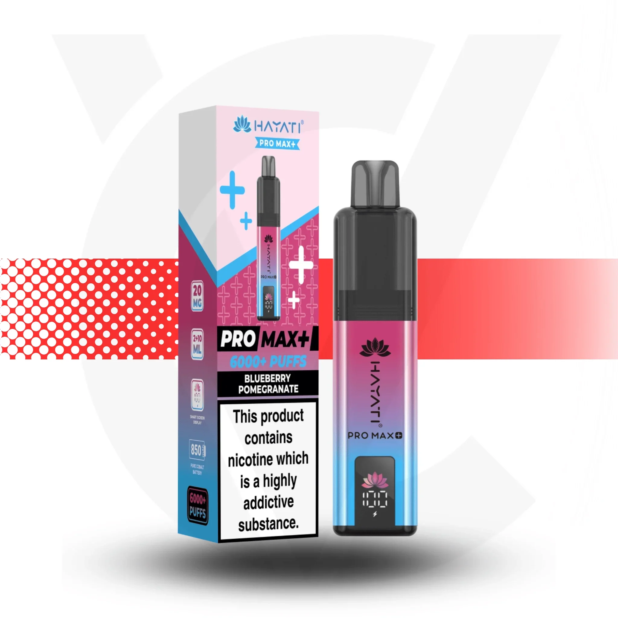 Hayati Pro Max Plus 6000 Prefilled Pod Kit - Image 34