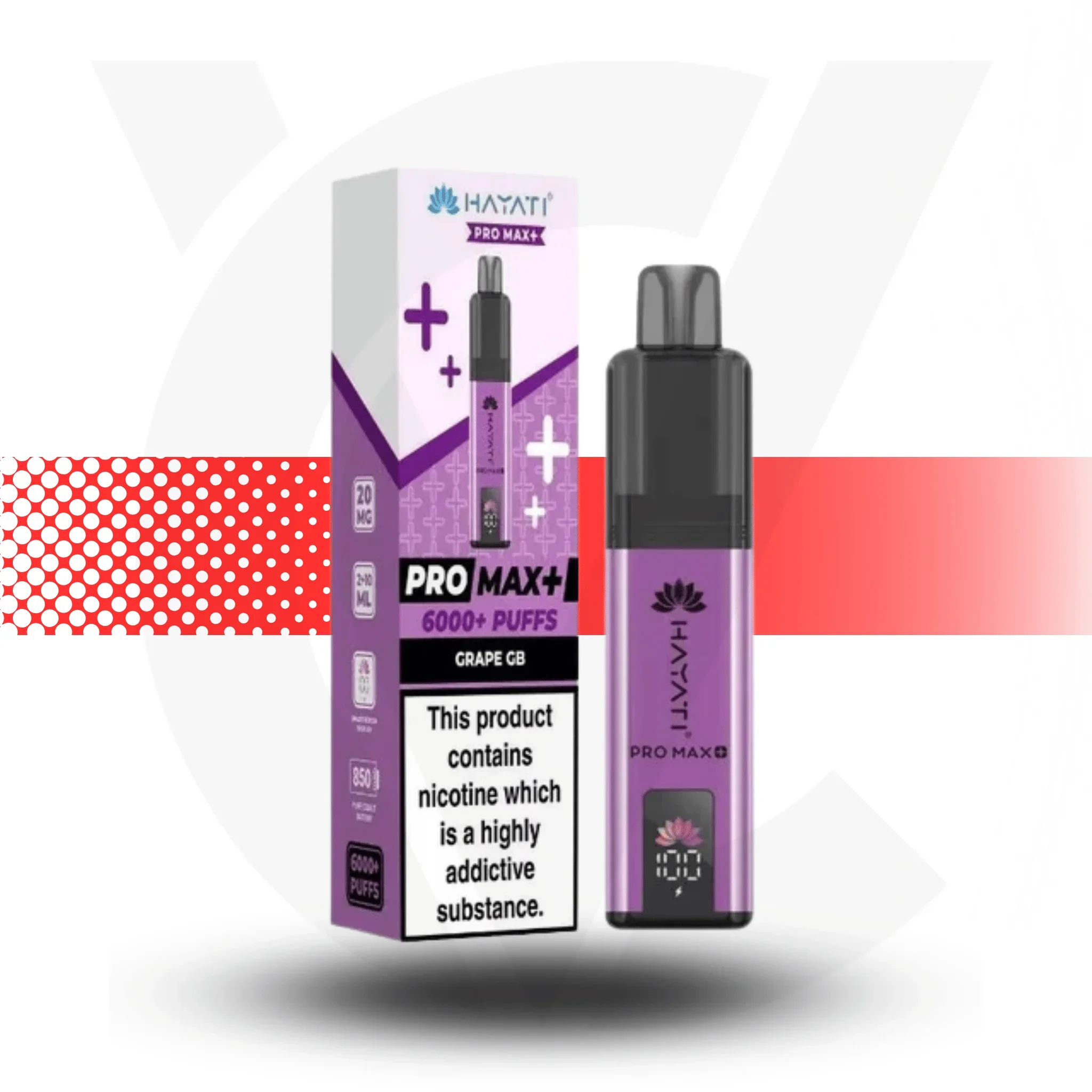 Hayati Pro Max Plus 6000 Prefilled Pod Kit - Image 42