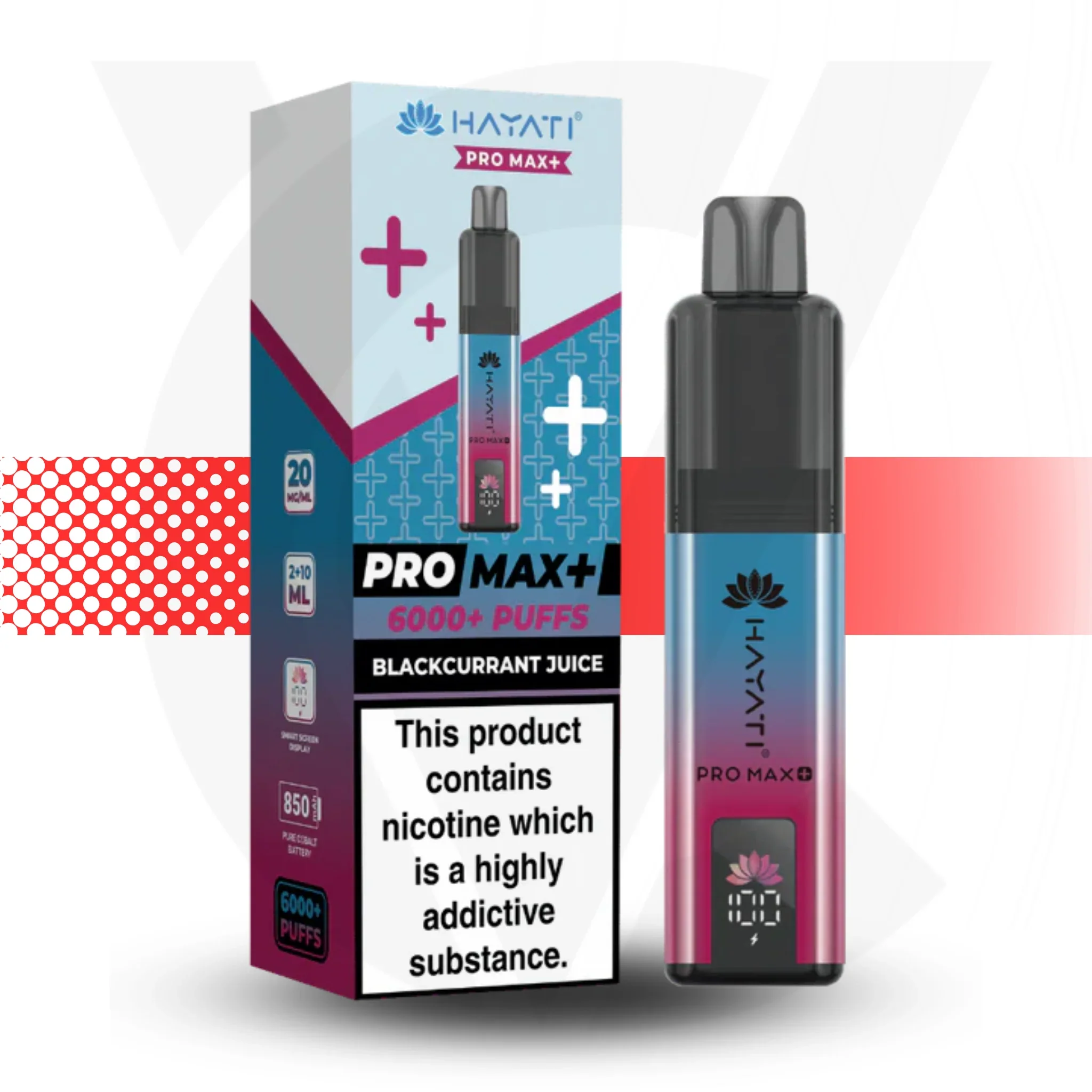 Hayati Pro Max Plus 6000 Prefilled Pod Kit - Image 52