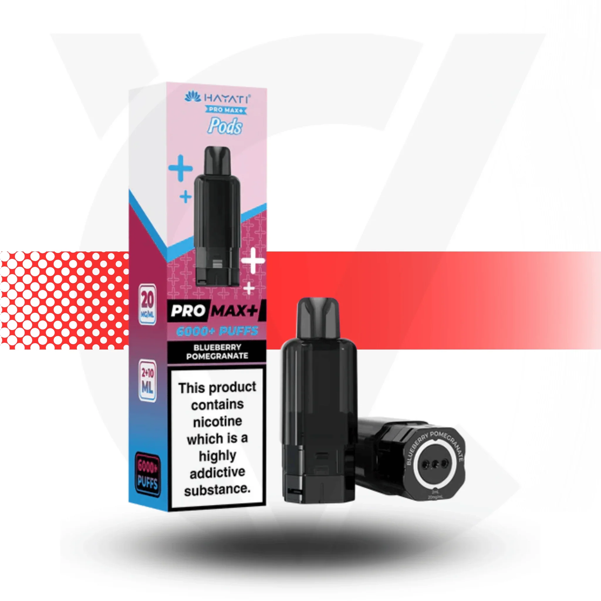 Hayati Pro Max Plus 6K Prefilled Pod - Image 34