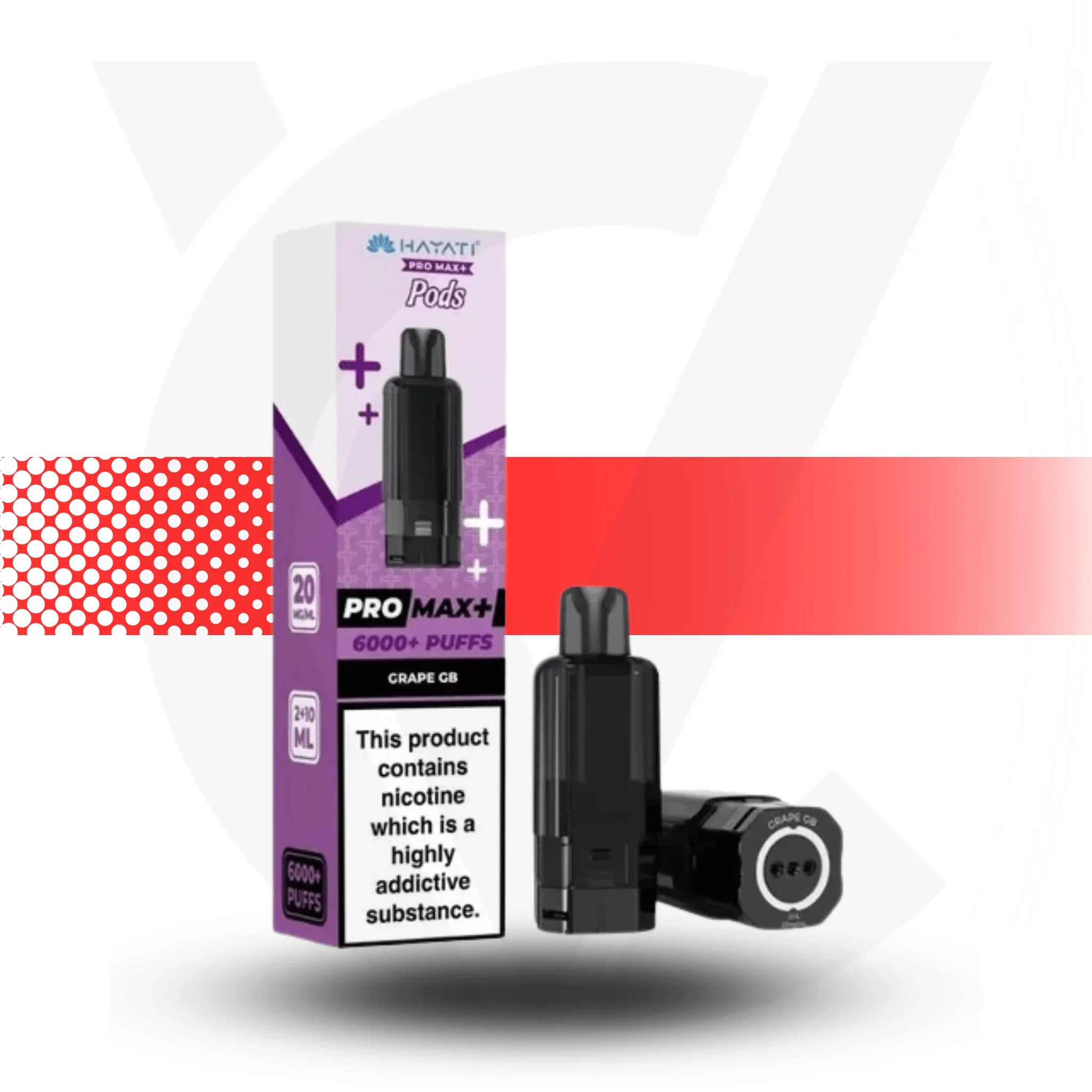 Hayati Pro Max Plus 6K Prefilled Pod - Image 42