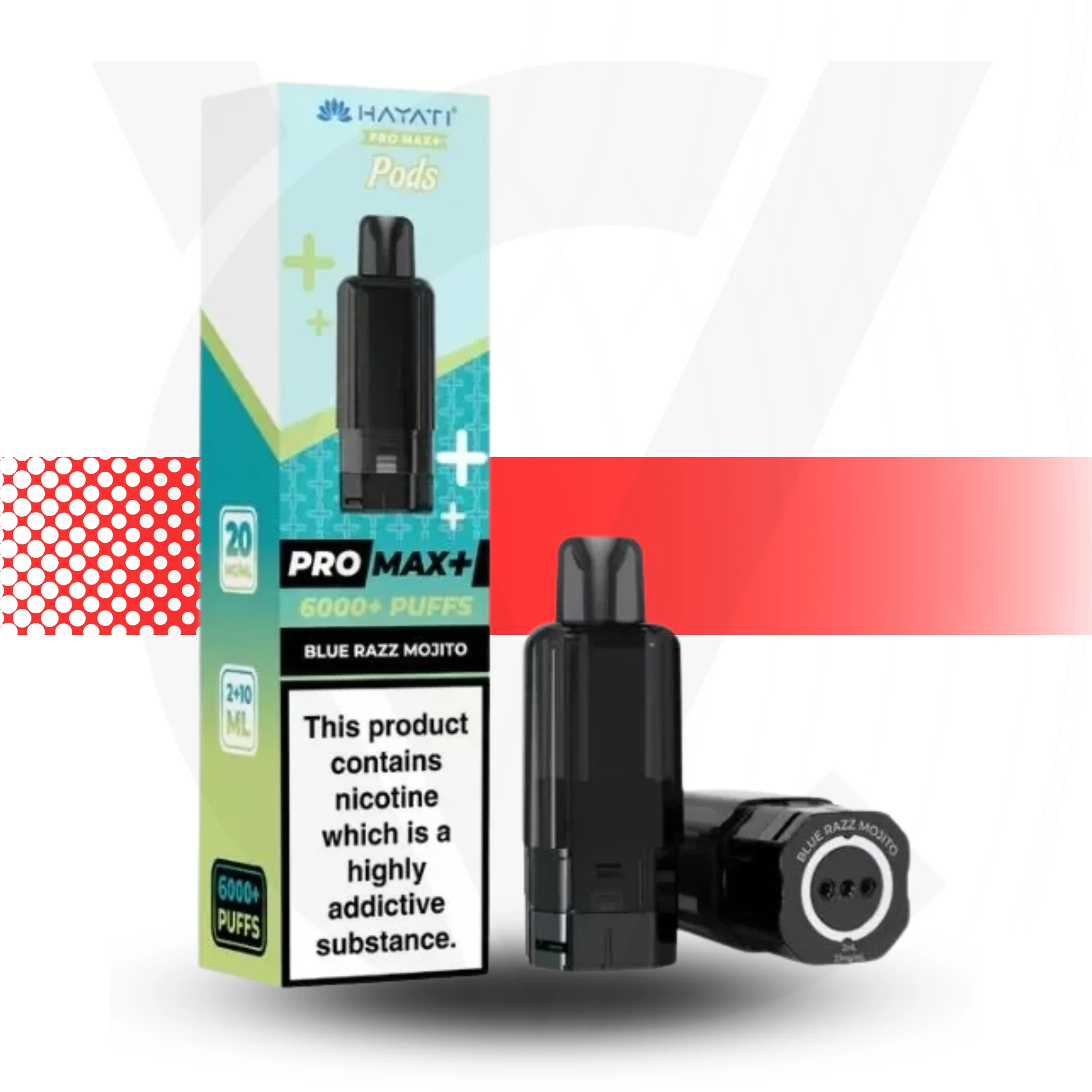 Hayati Pro Max Plus 6K Prefilled Pod - Image 54