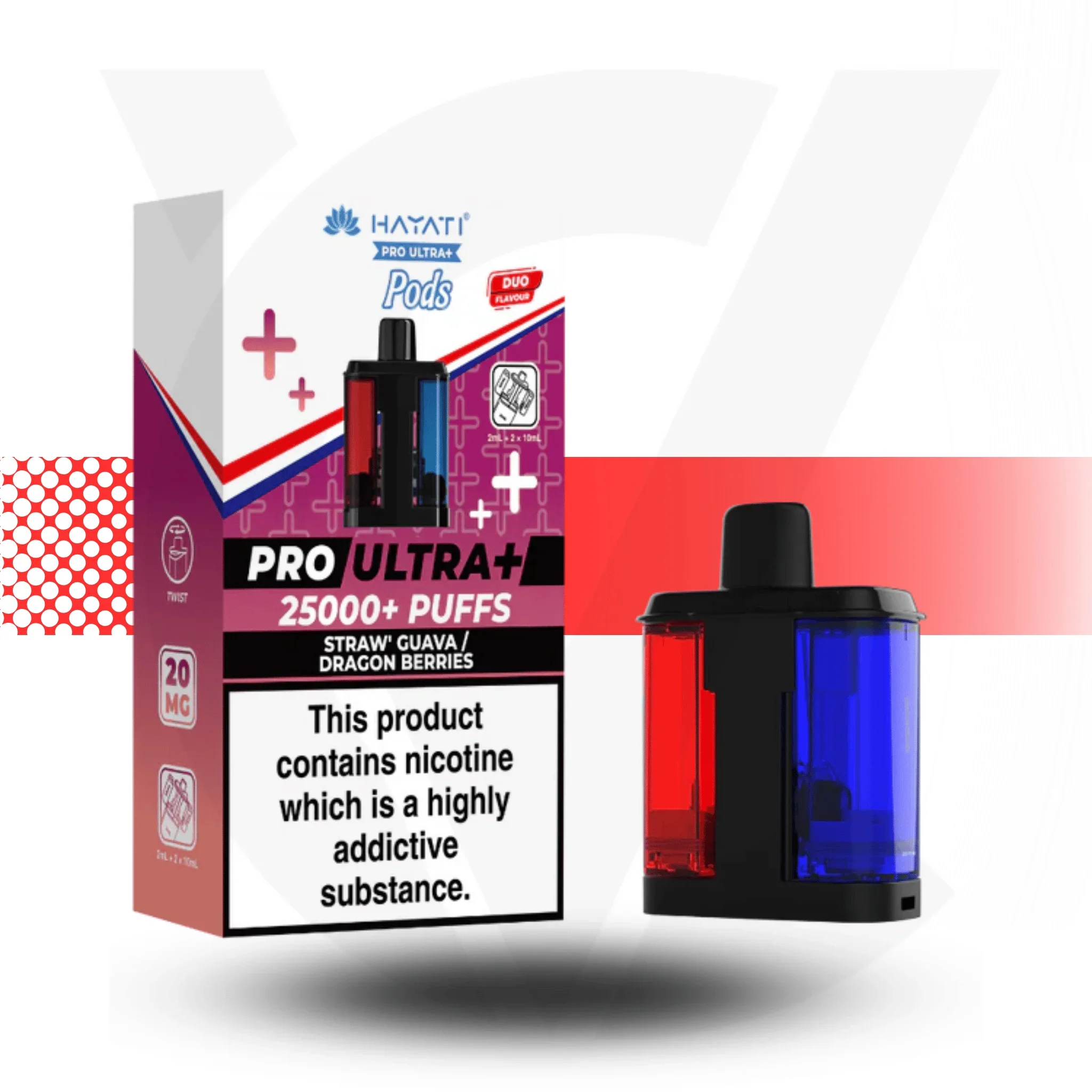 Hayati Pro Ultra Plus 25K Prefilled Pod - Image 17