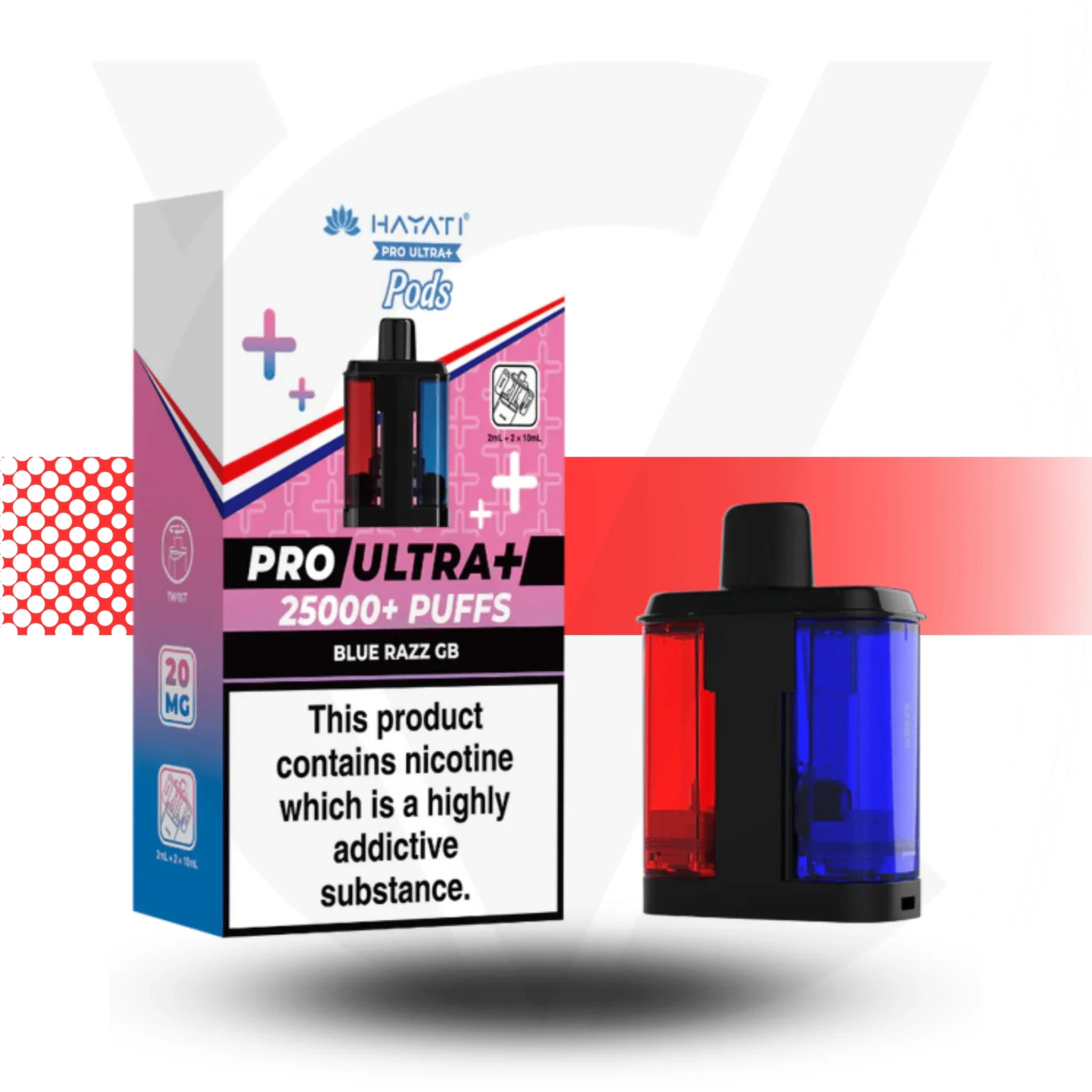 Hayati Pro Ultra Plus 25K Prefilled Pod - Image 3