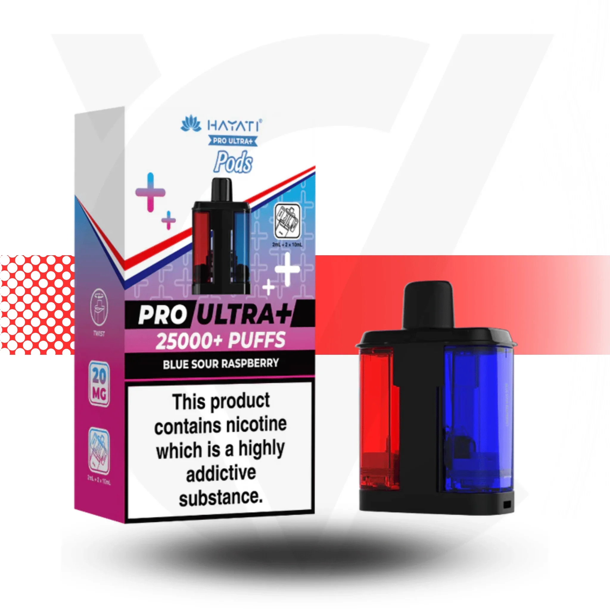 Hayati Pro Ultra Plus 25K Prefilled Pod - Image 4
