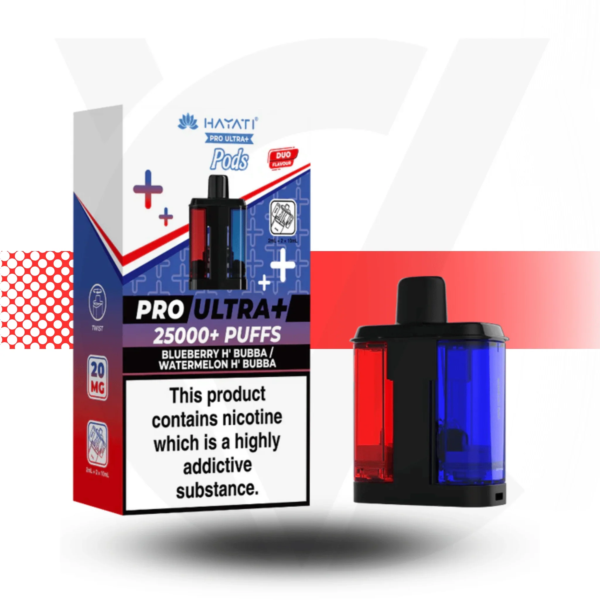 Hayati Pro Ultra Plus 25K Prefilled Pod - Image 6