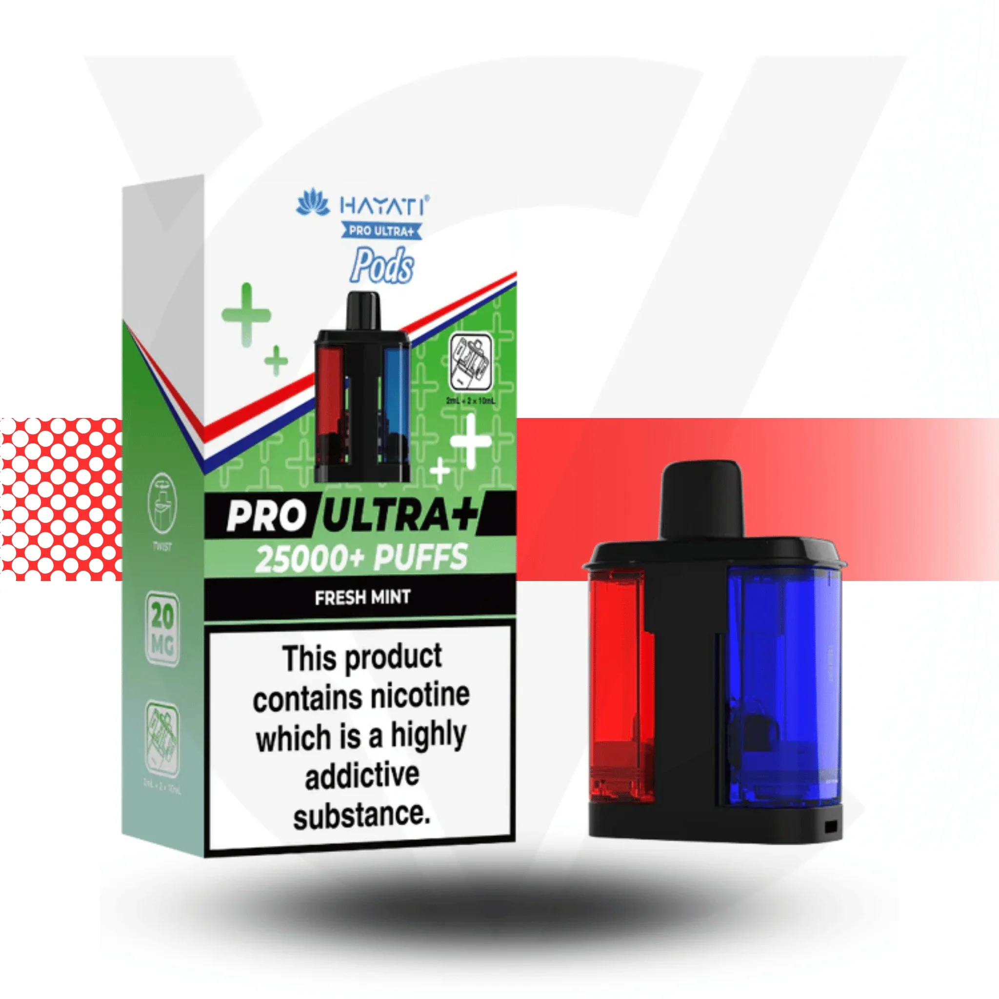 Hayati Pro Ultra Plus 25K Prefilled Pod - Image 9