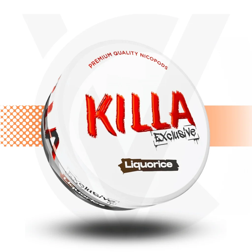 Killa Exclusive Liquorice 13.2mg Nicotine Pouch