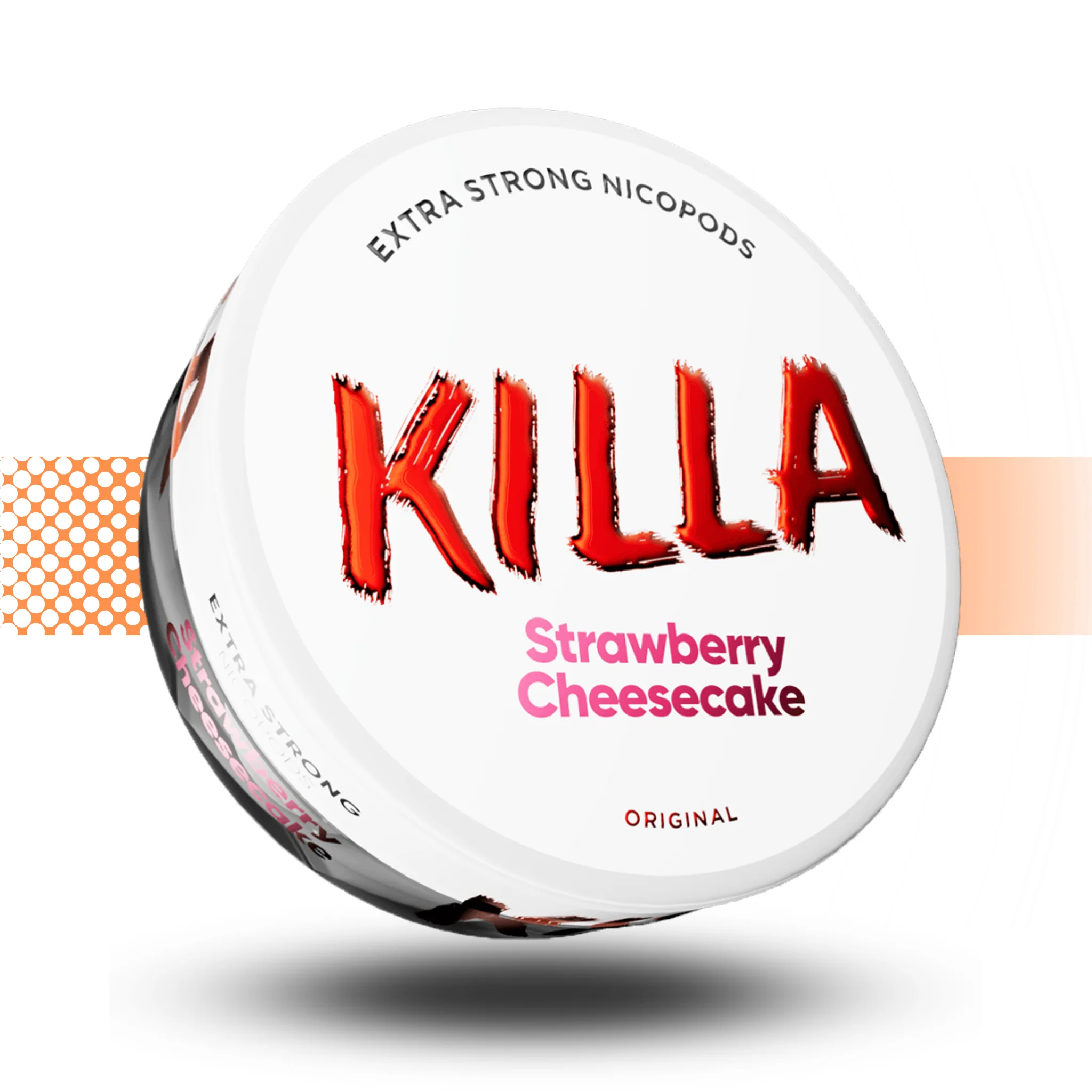 Killa Strawberry Cheesecake 13.2mg Nicotine Pouch