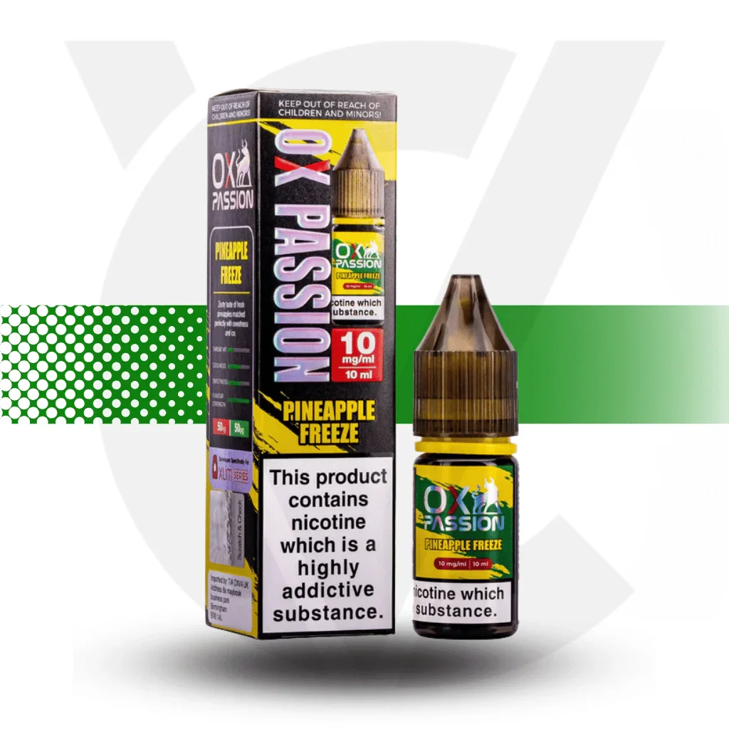Ox Passion 10mg Nic Salt E-Liquid By Oxva - Image 18