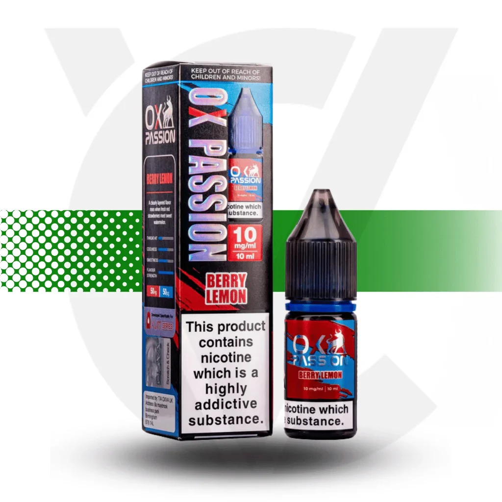 Ox Passion 10mg Nic Salt E-Liquid By Oxva - Image 5