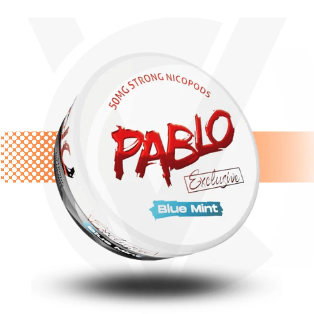 Pablo Exclusive Blue Mint 50mg Nicotine Pouch
