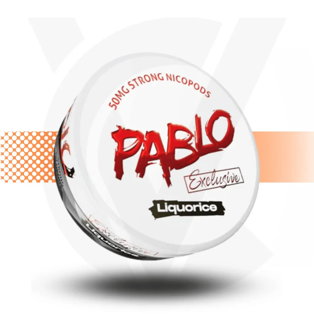 Pablo Exclusive Liquorice 50mg Nicotine Pouch