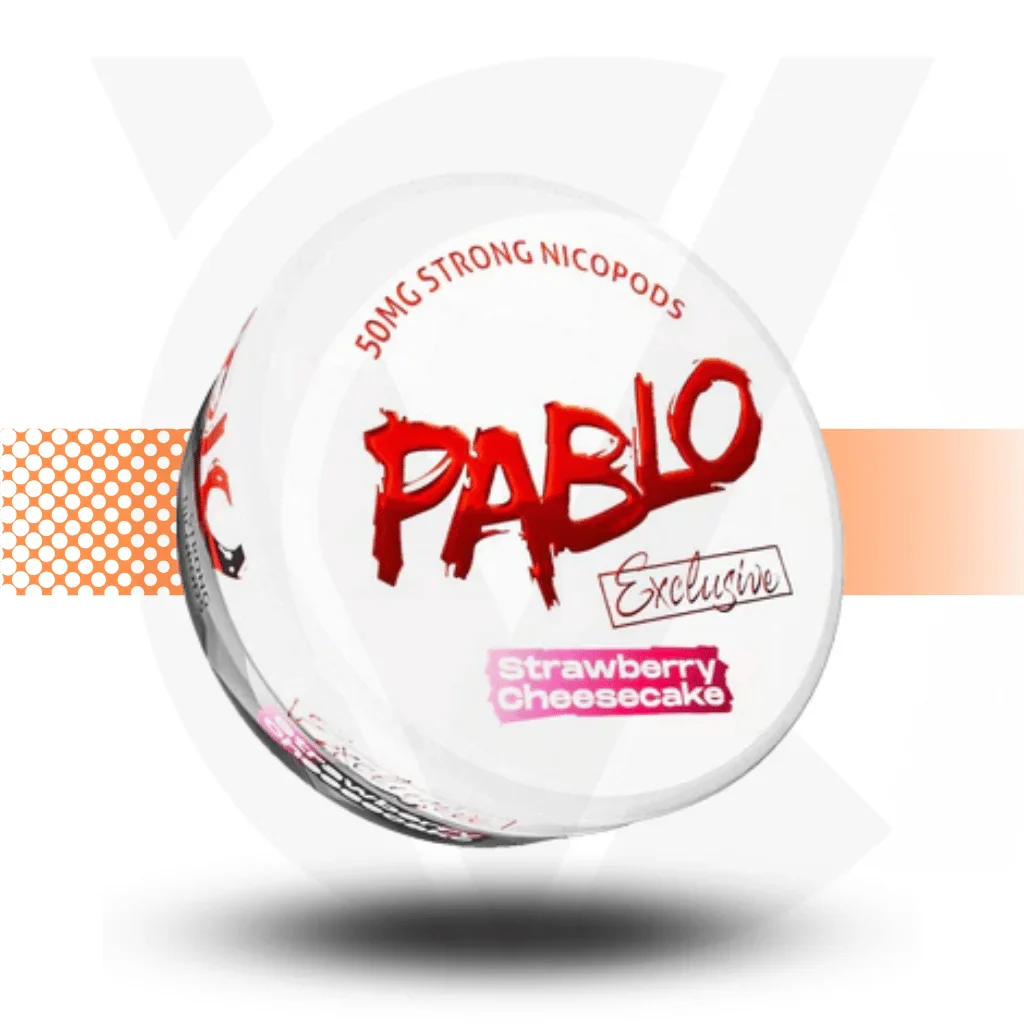 Pablo Exclusive Strawberry Cheesecake 50mg Nicotine Pouch
