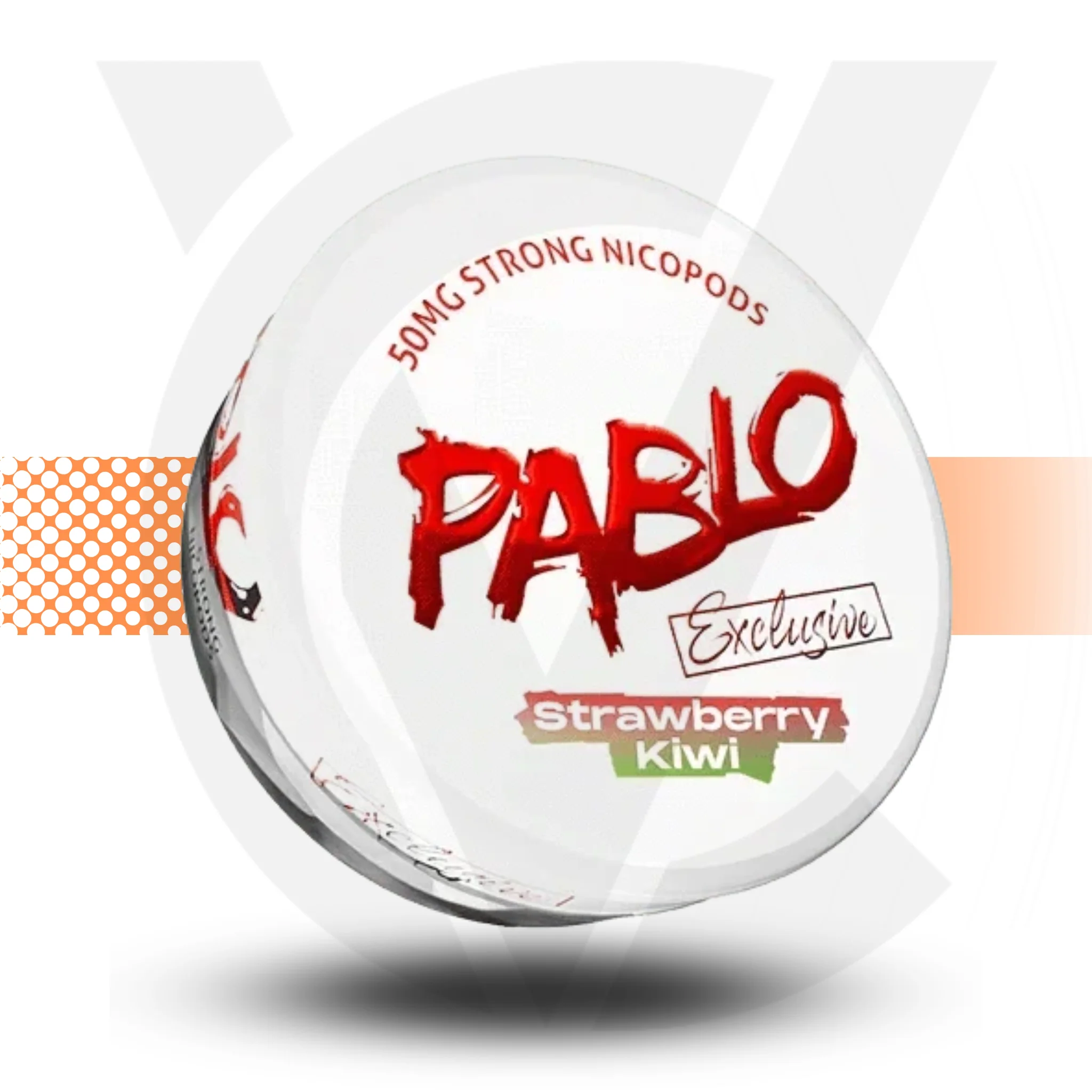 Pablo Exclusive Strawberry Kiwi 50mg Nicotine Pouch