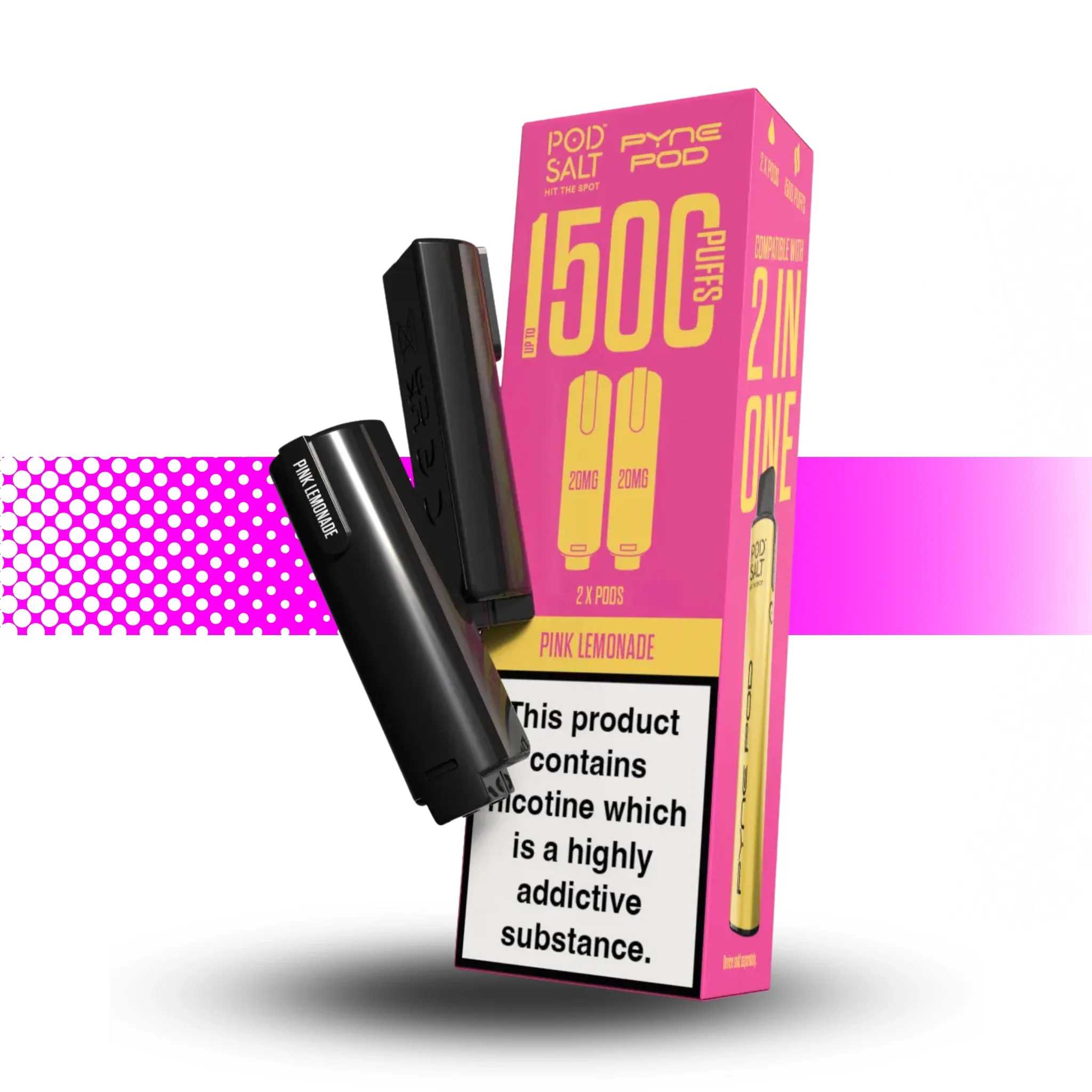 Pyne Pod 1500 Prefilled Pods 2 Pack