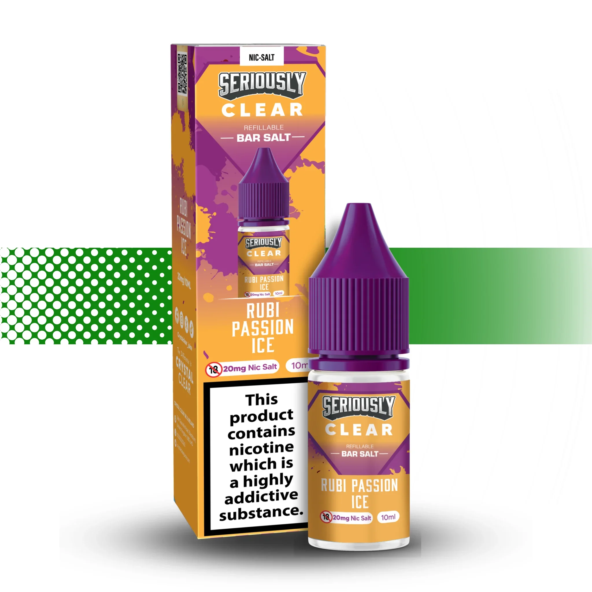 Seriously Clear 20mg Nic Salt E-Liquid - Image 2