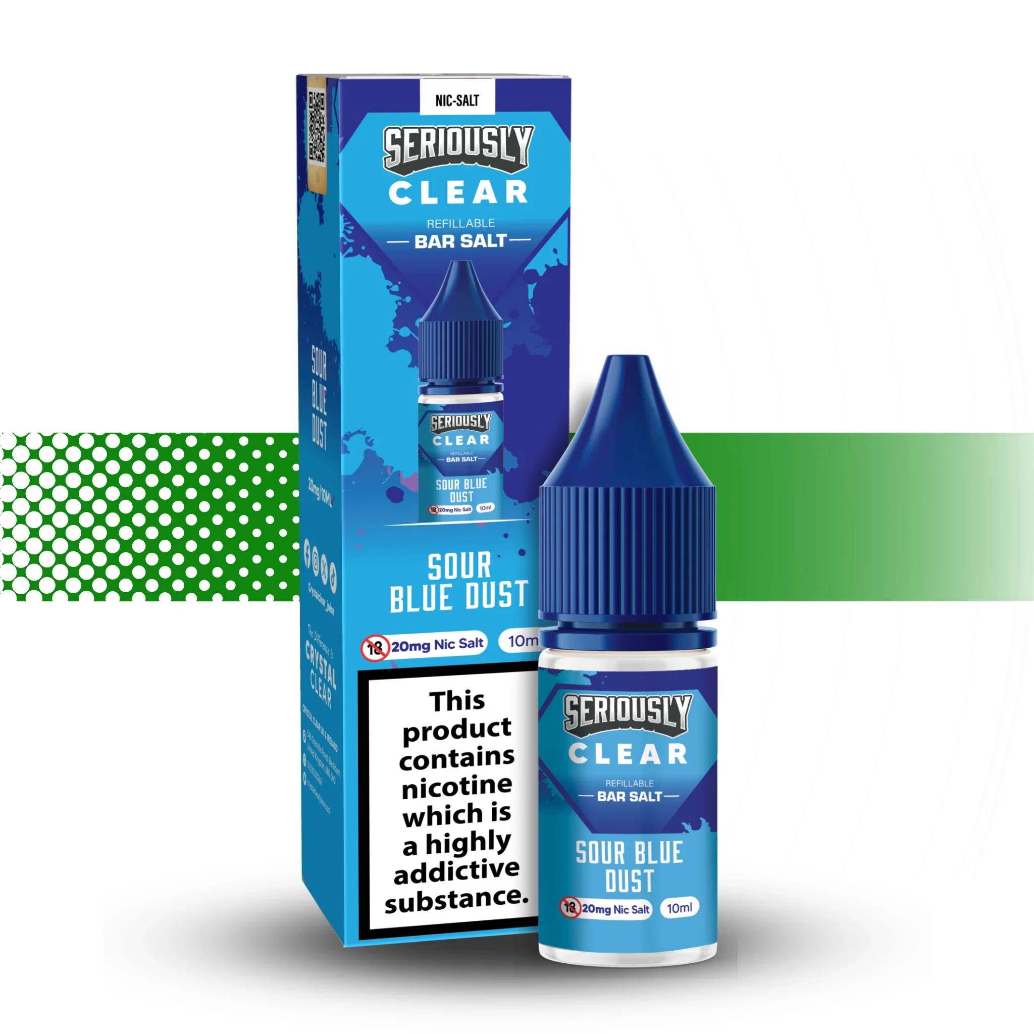 Seriously Clear 20mg Nic Salt E-Liquid - Image 3