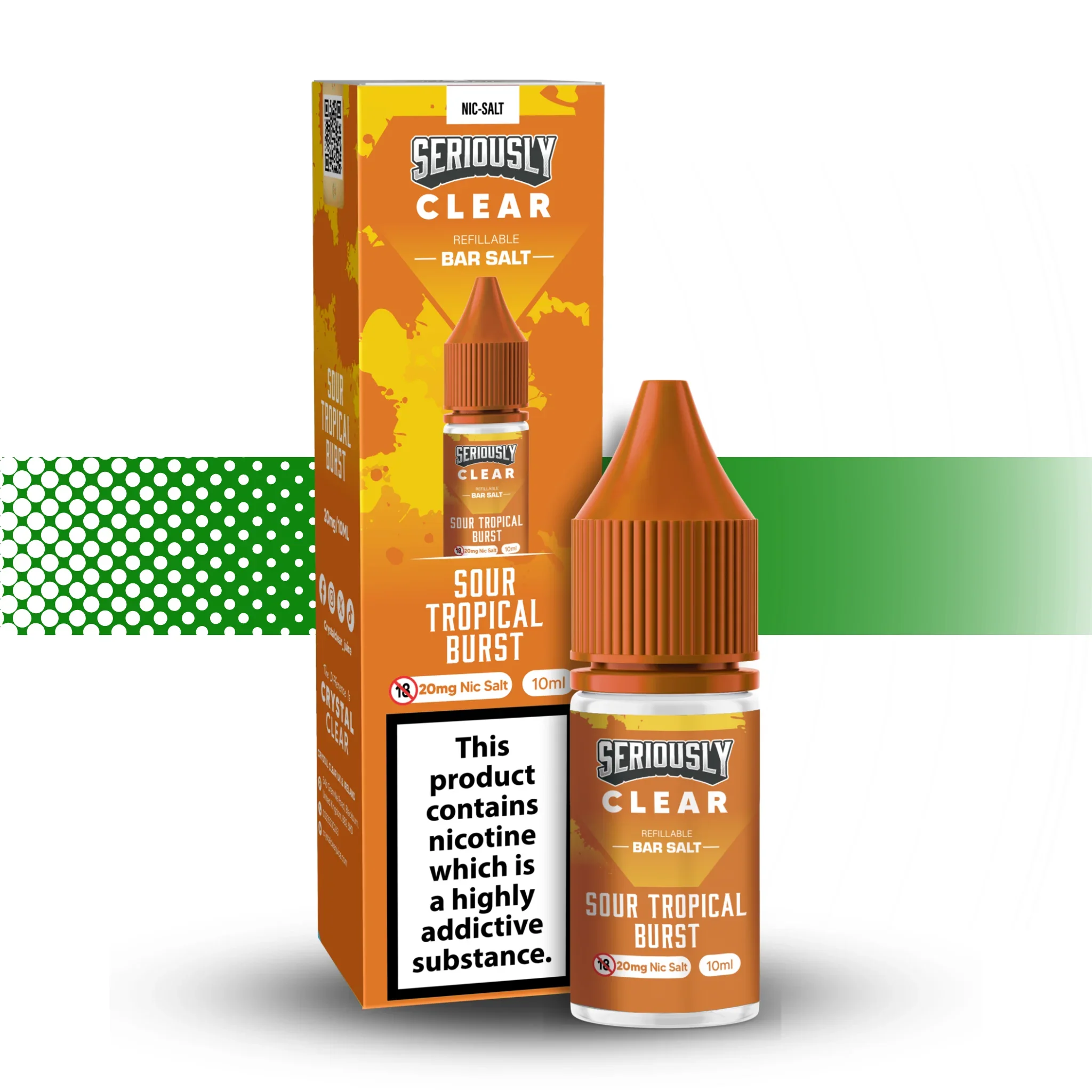 Seriously Clear 20mg Nic Salt E-Liquid - Image 4