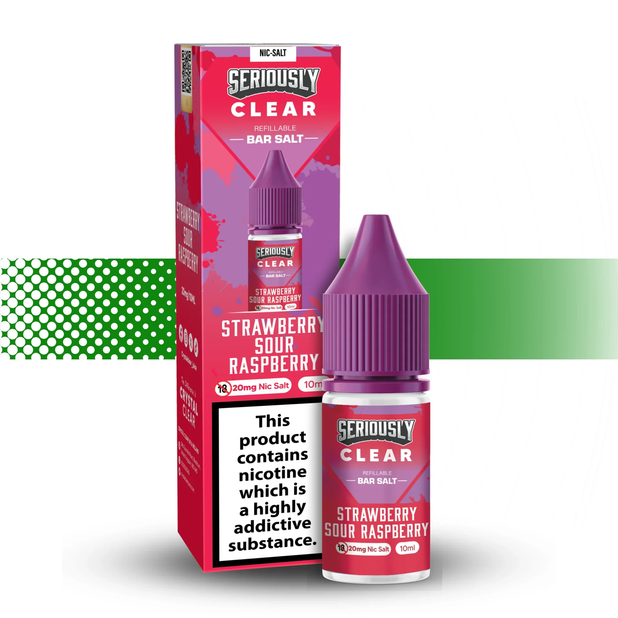 Seriously Clear 20mg Nic Salt E-Liquid - Image 5