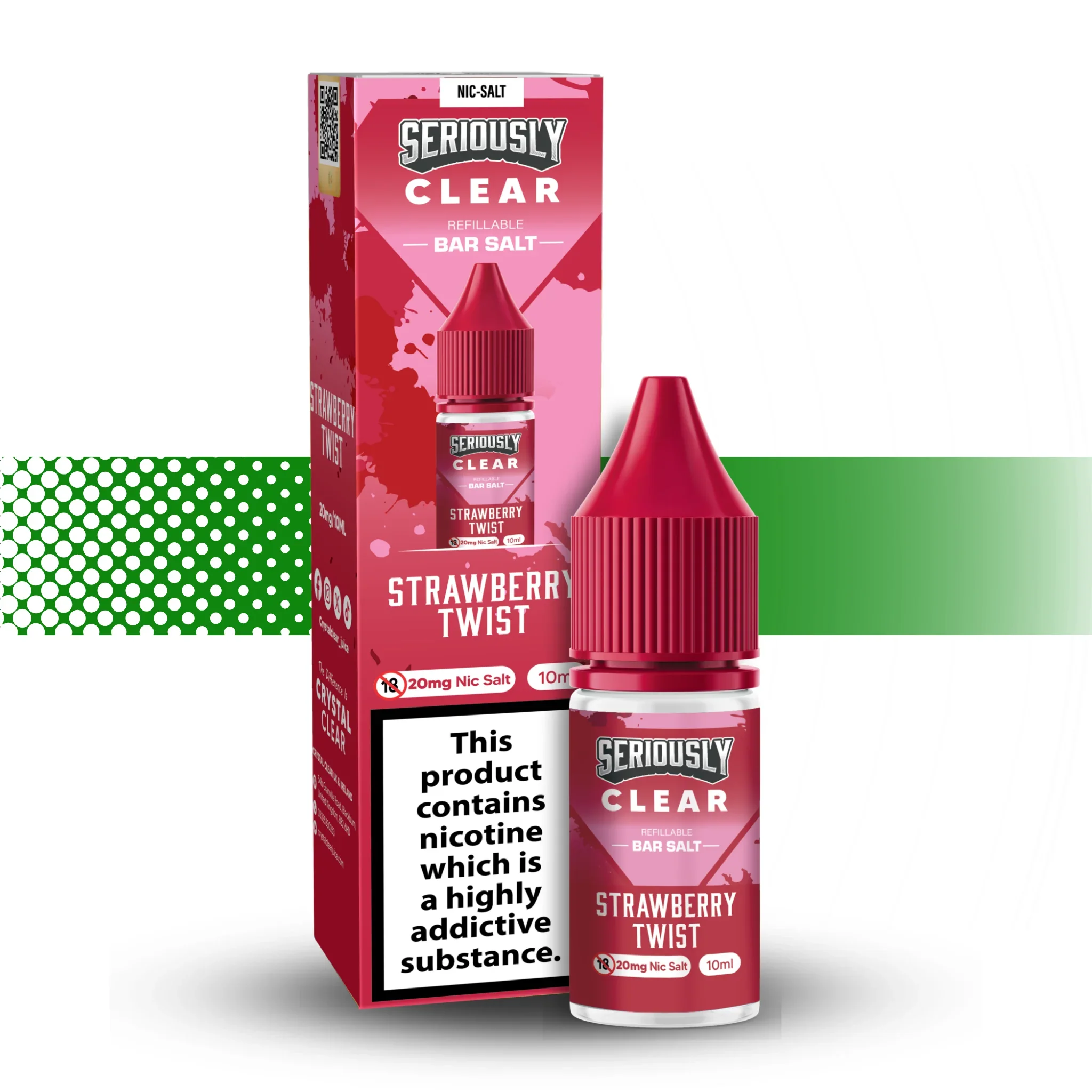 Seriously Clear 20mg Nic Salt E-Liquid - Image 6