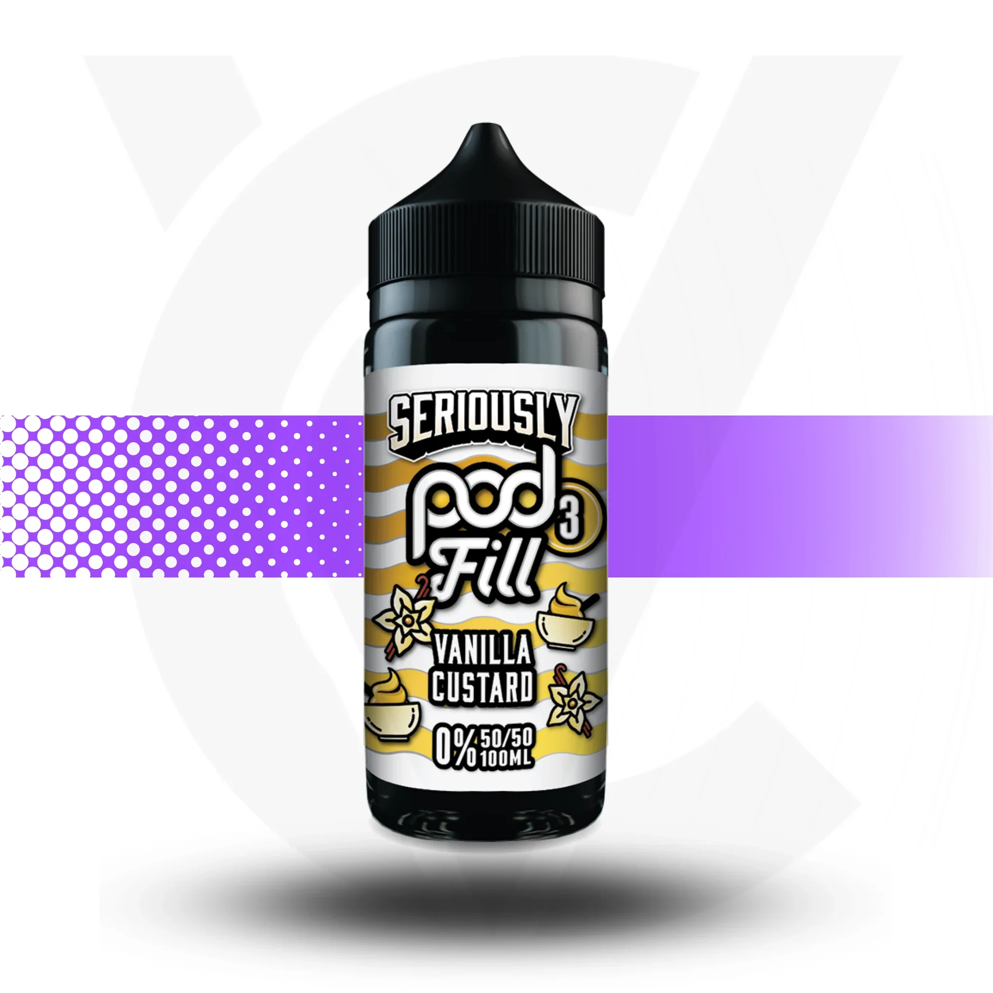 Seriously Pod Fill X3 100ml 50VG/50PG Vape Juice - Image 10