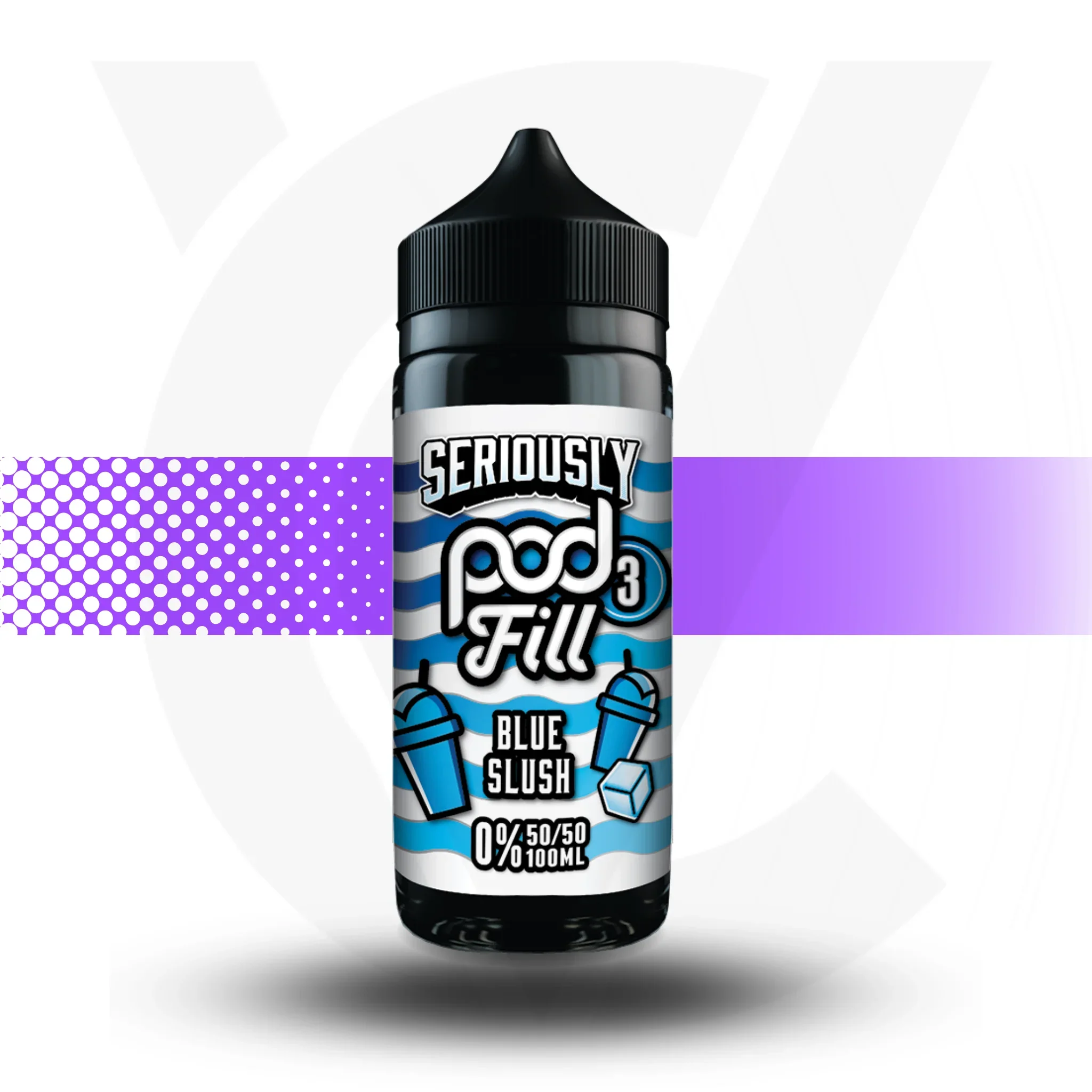 Seriously Pod Fill X3 100ml 50VG/50PG Vape Juice - Image 4
