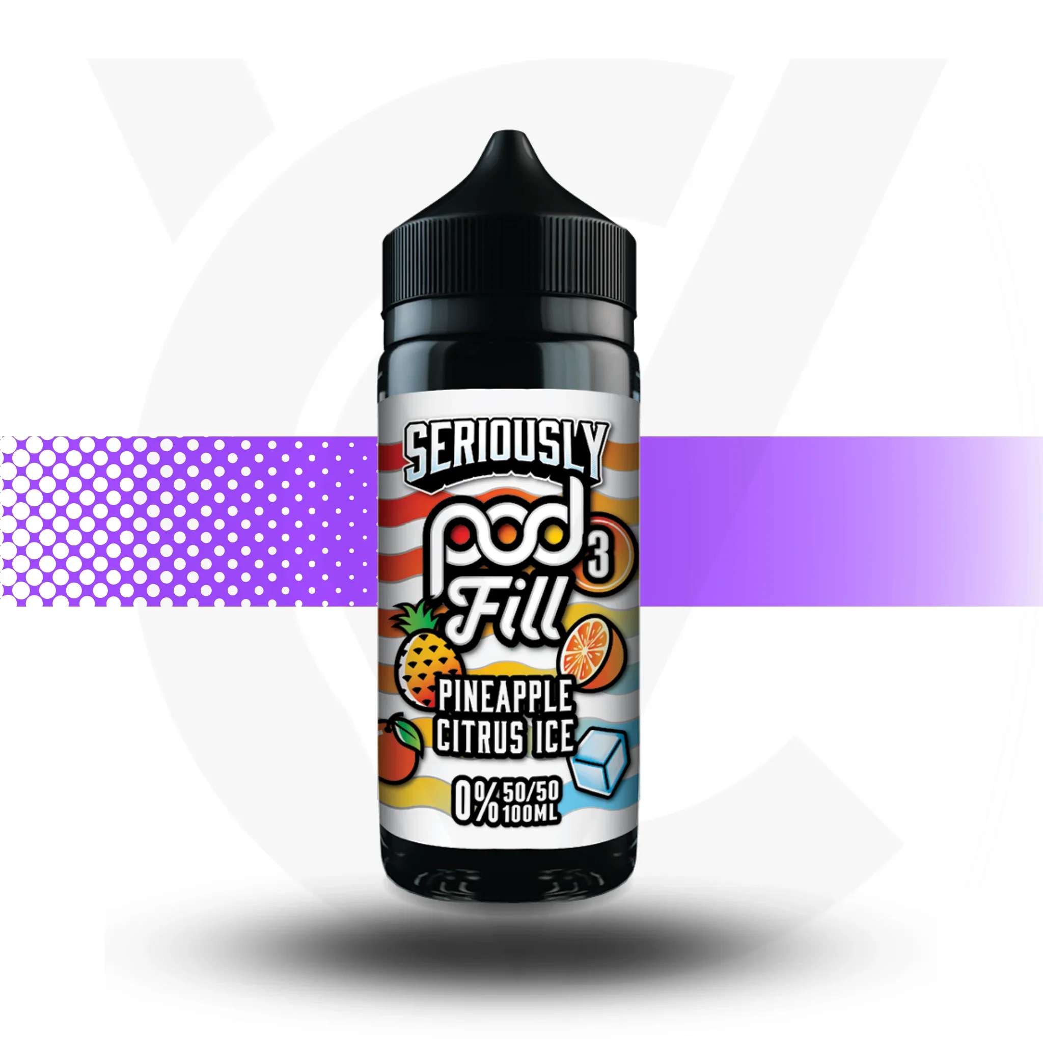 Seriously Pod Fill X3 100ml 50VG/50PG Vape Juice - Image 6