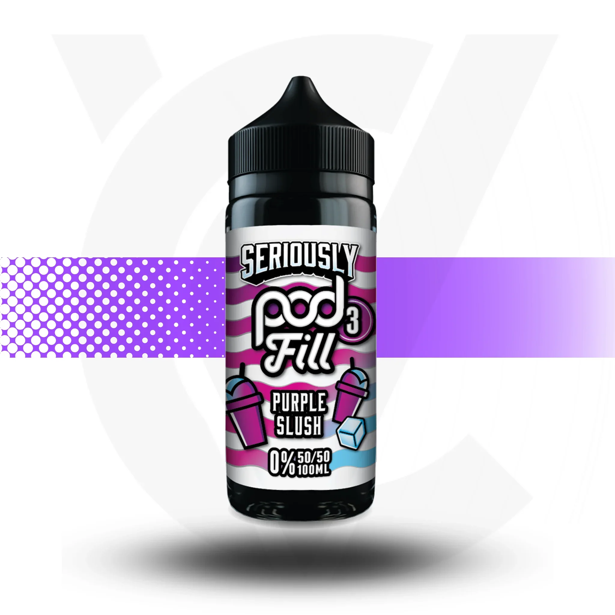 Seriously Pod Fill X3 100ml 50VG/50PG Vape Juice - Image 7
