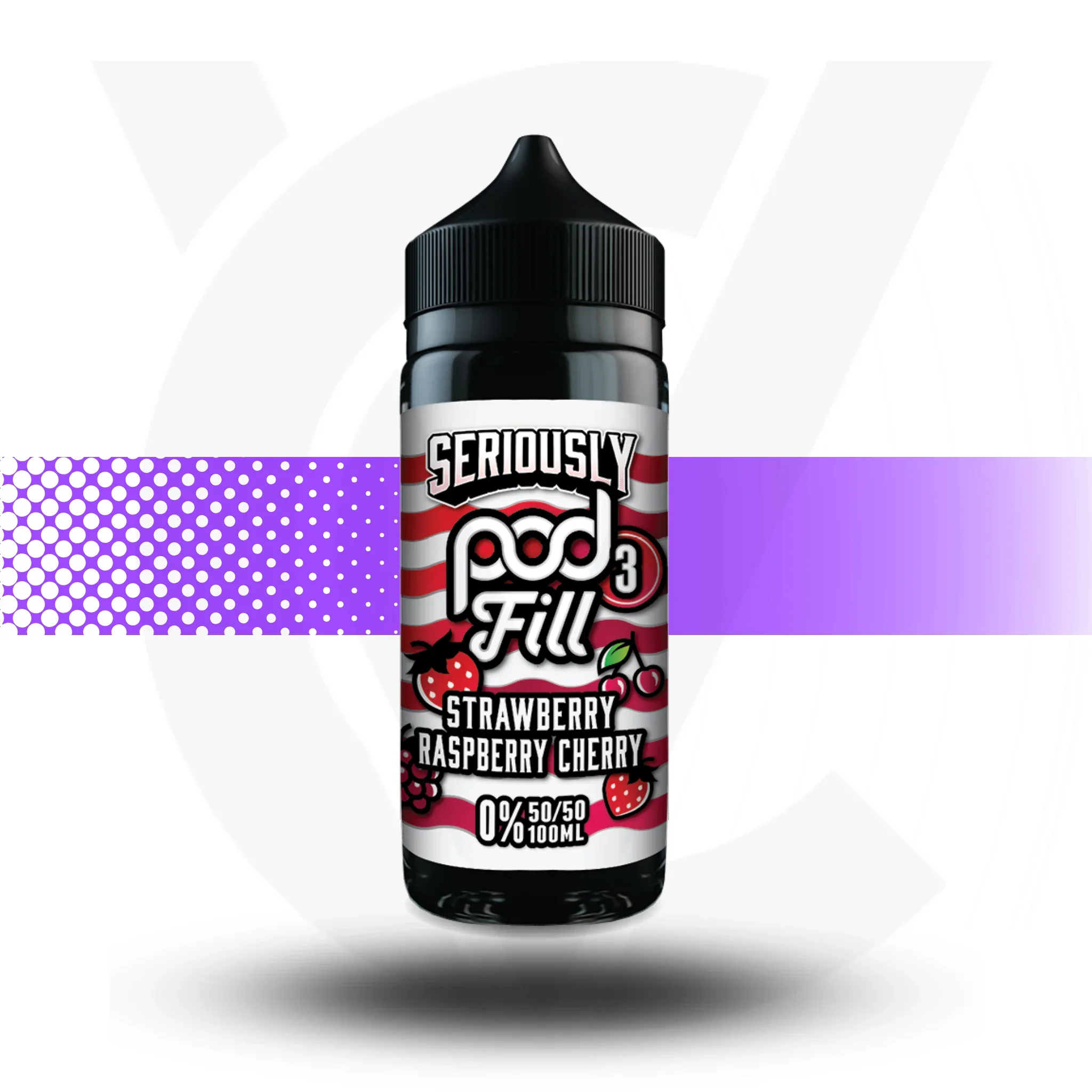 Seriously Pod Fill X3 100ml 50VG/50PG Vape Juice - Image 9
