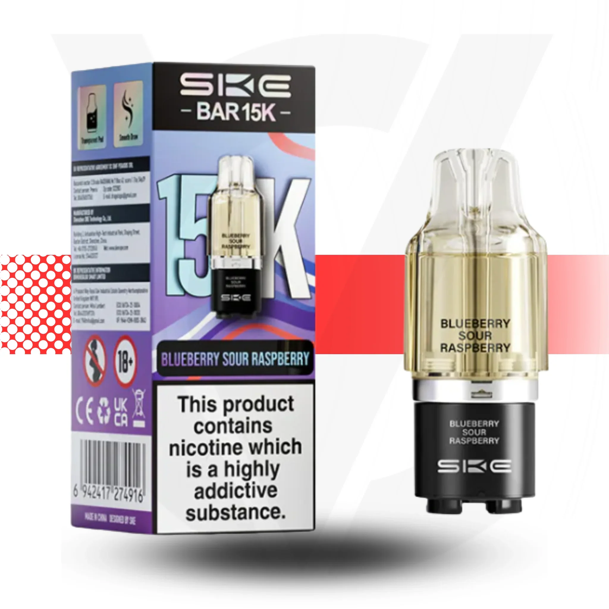 SKE Bar 15k Prefilled Pod - Image 3