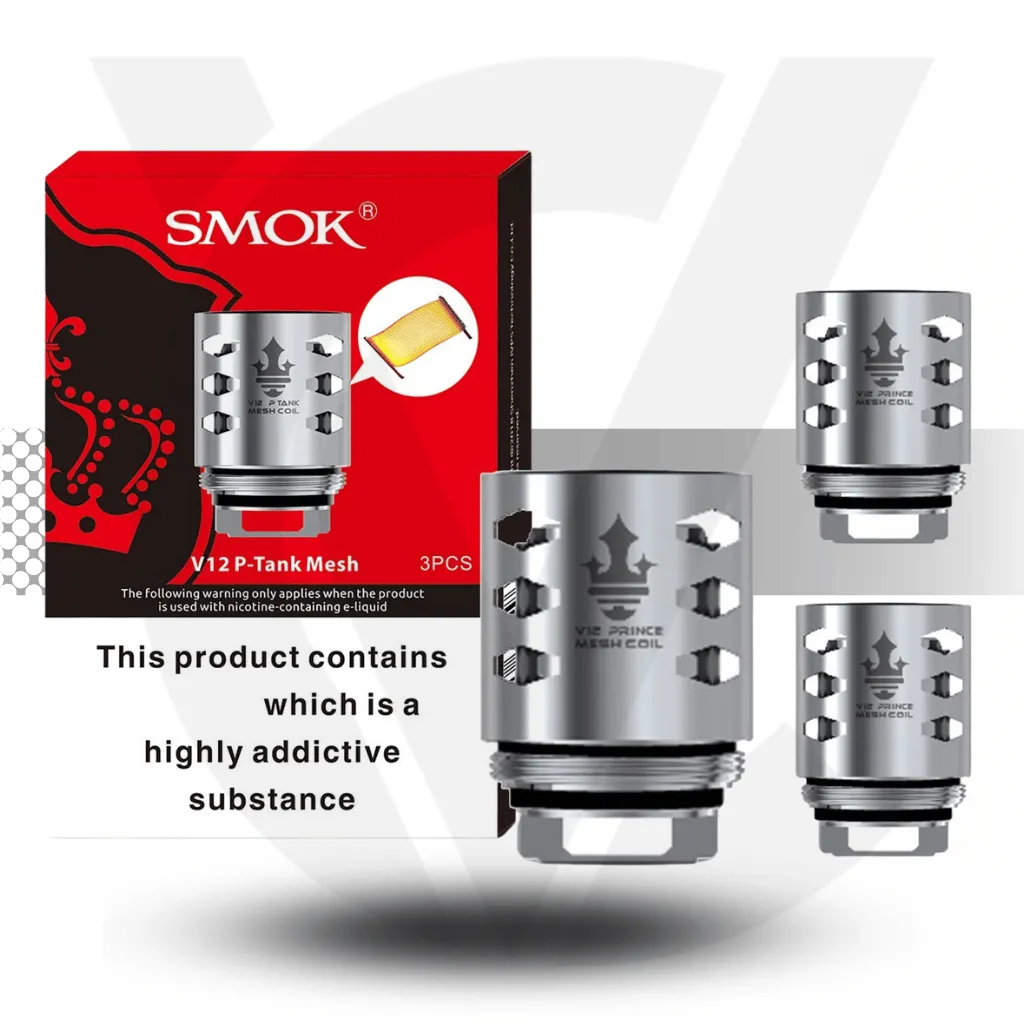 Smok V12 P-Tank Replacement Coils - Image 2