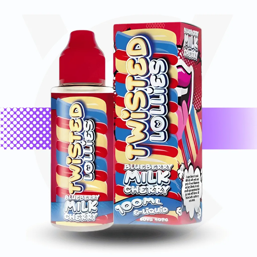 Twisted Lollies 100ml 70VG/30PG Vape Juice - Image 4