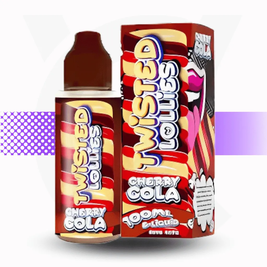 Twisted Lollies 100ml 70VG/30PG Vape Juice - Image 6