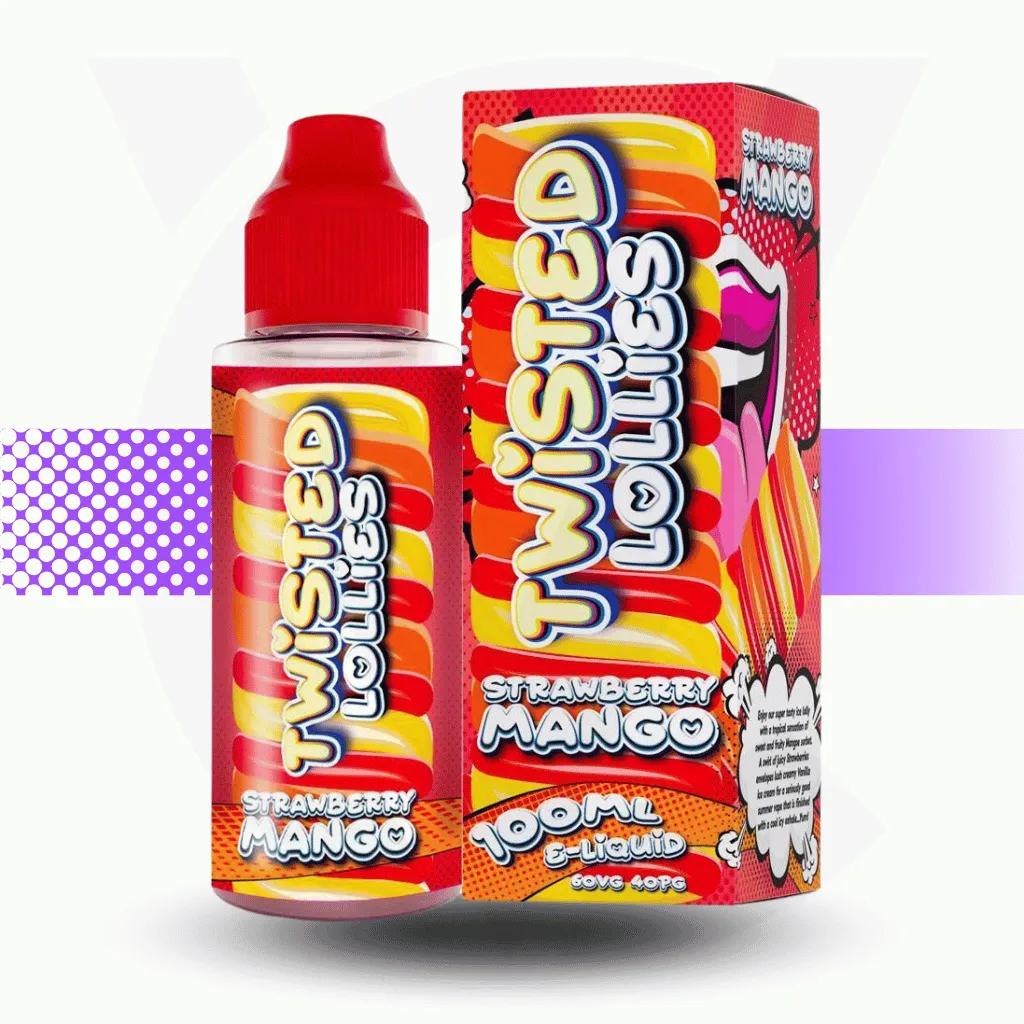 Twisted Lollies 100ml 70VG/30PG Vape Juice - Image 8