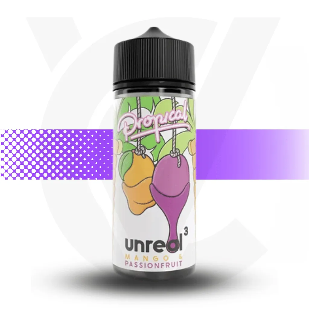 Unreal 3 Propical 100ml 70VG/30PG Vape Juice - Image 3