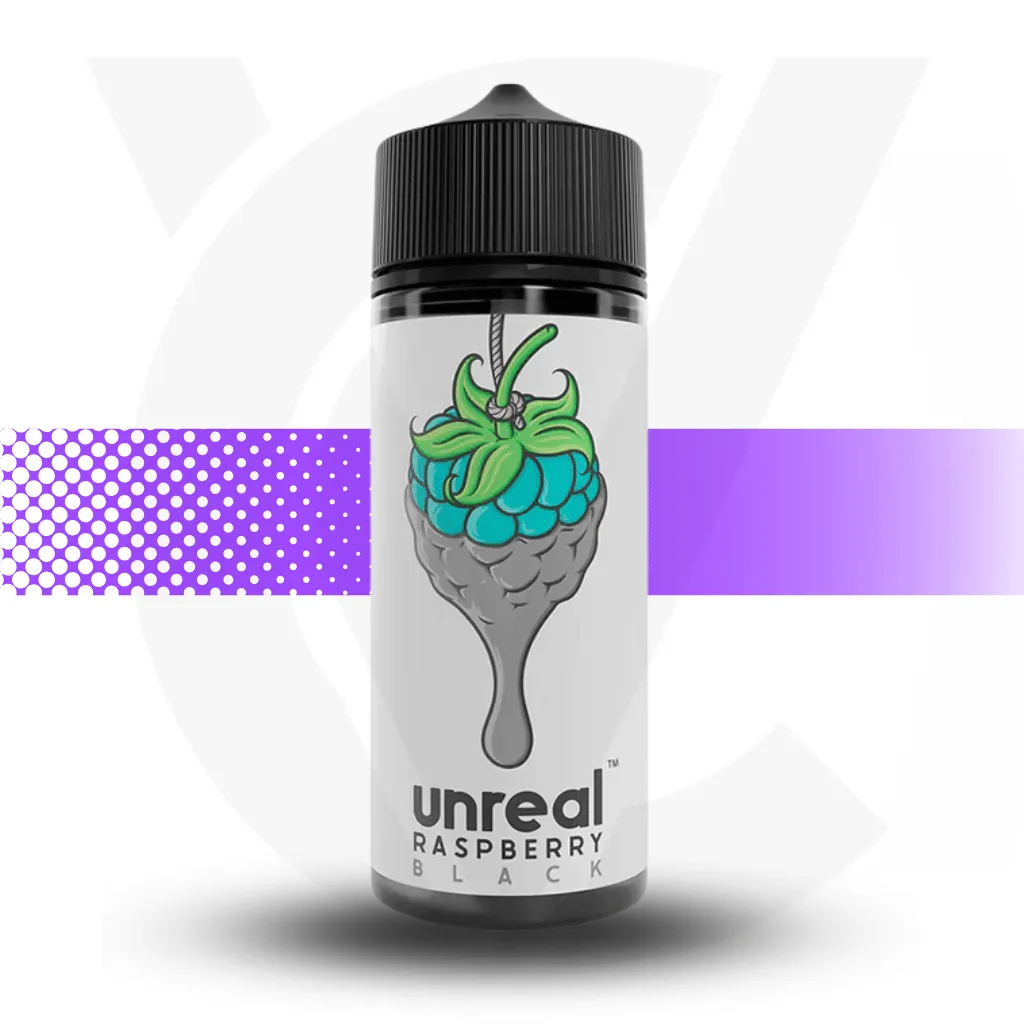 Unreal Raspberry 100ml 70VG/30PG Vape Juice - Image 4