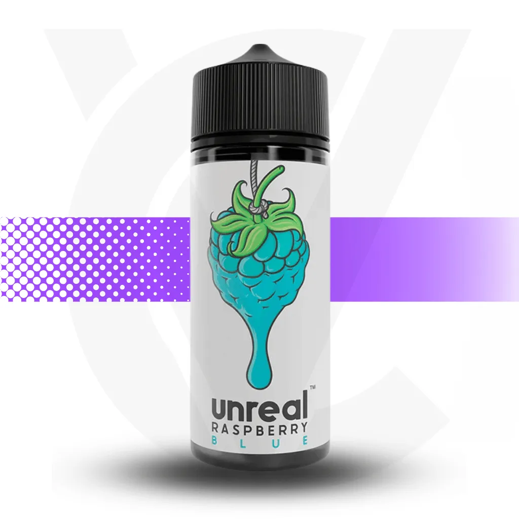 Unreal Raspberry 100ml 70VG/30PG Vape Juice - Image 5